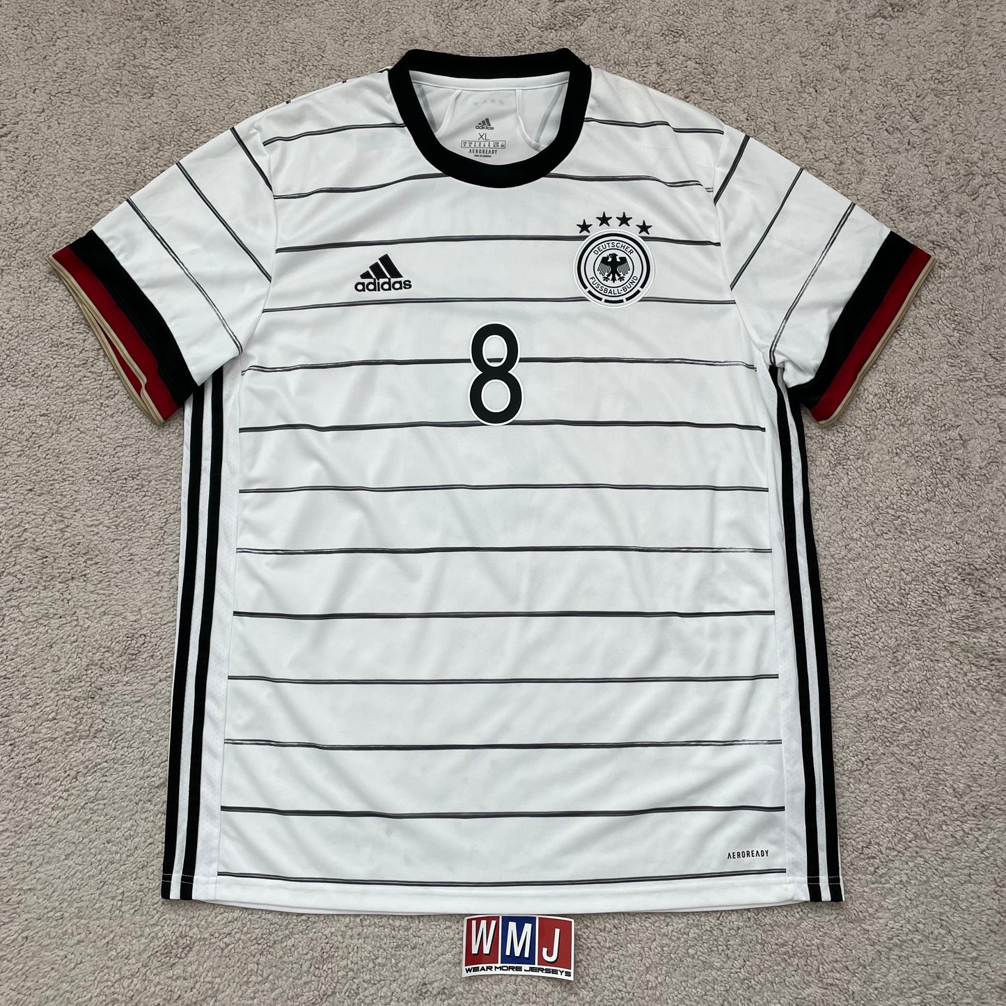 Germany 2020 EURO home x Toni Kroos #8 (XL)