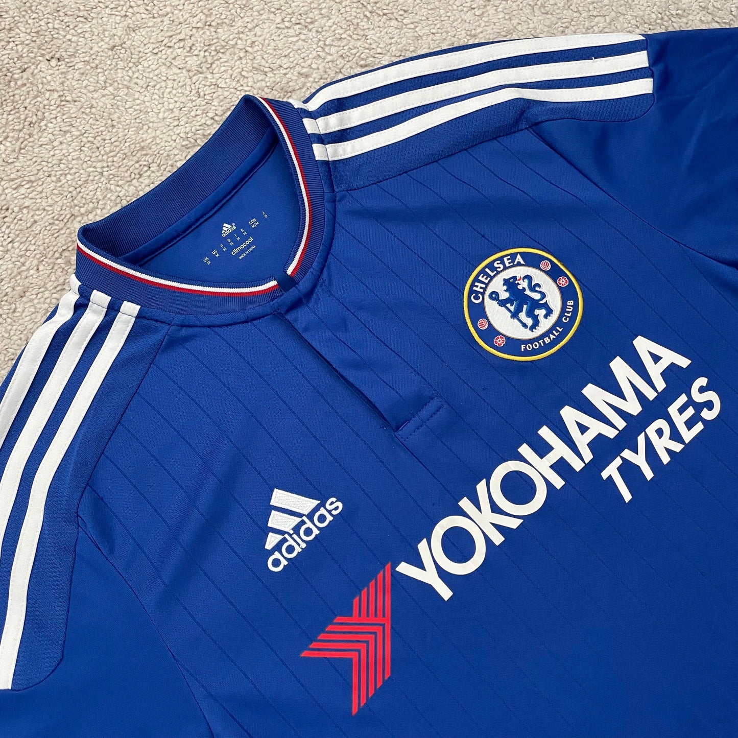 Chelsea 2015/16 home x Eden Hazard #10 (M)