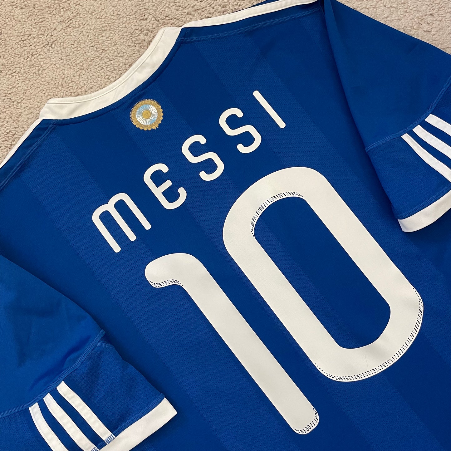 Argentina 2010 World Cup away x Messi #10 (XL)