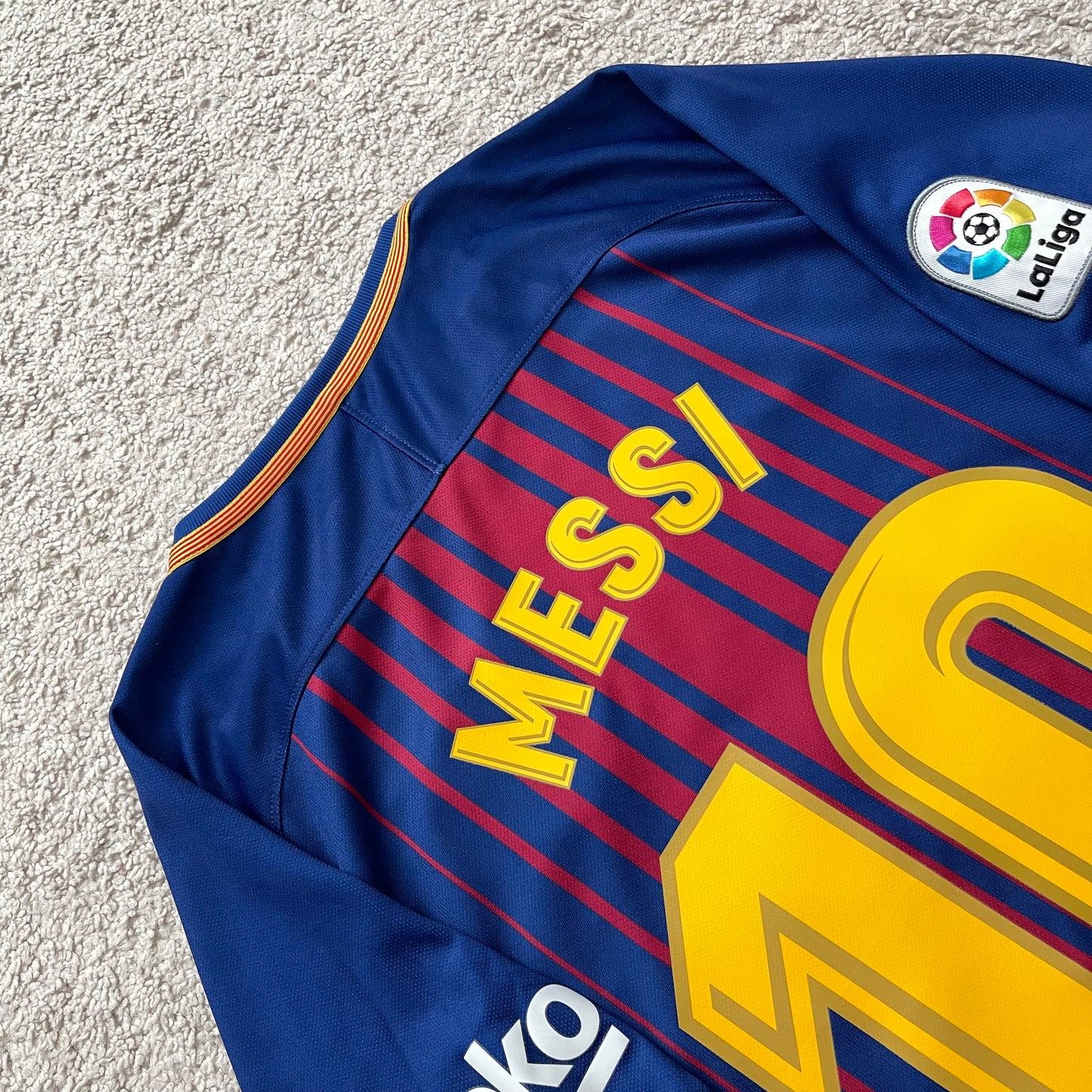 Barcelona 2017/18 home x Messi #10 (M)