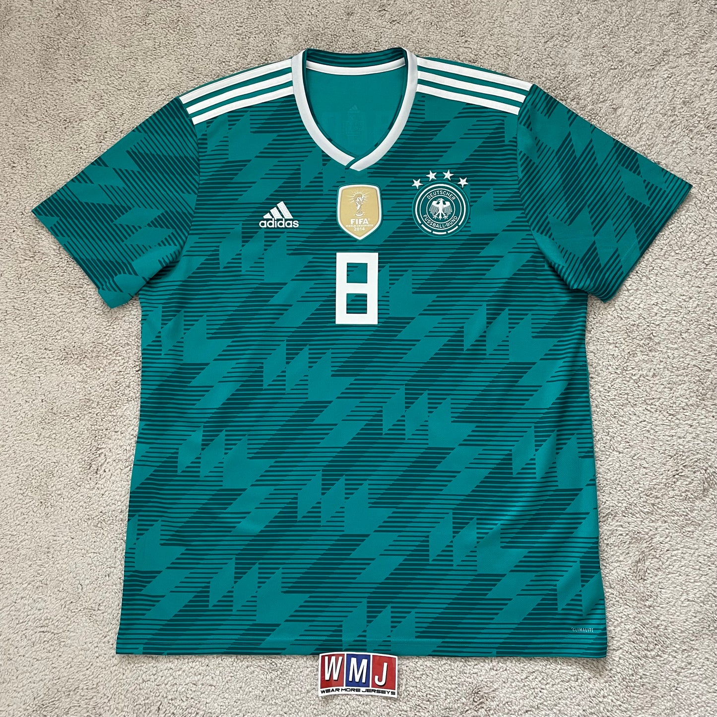Germany 2018 World Cup away x Toni Kroos #8 (XL)