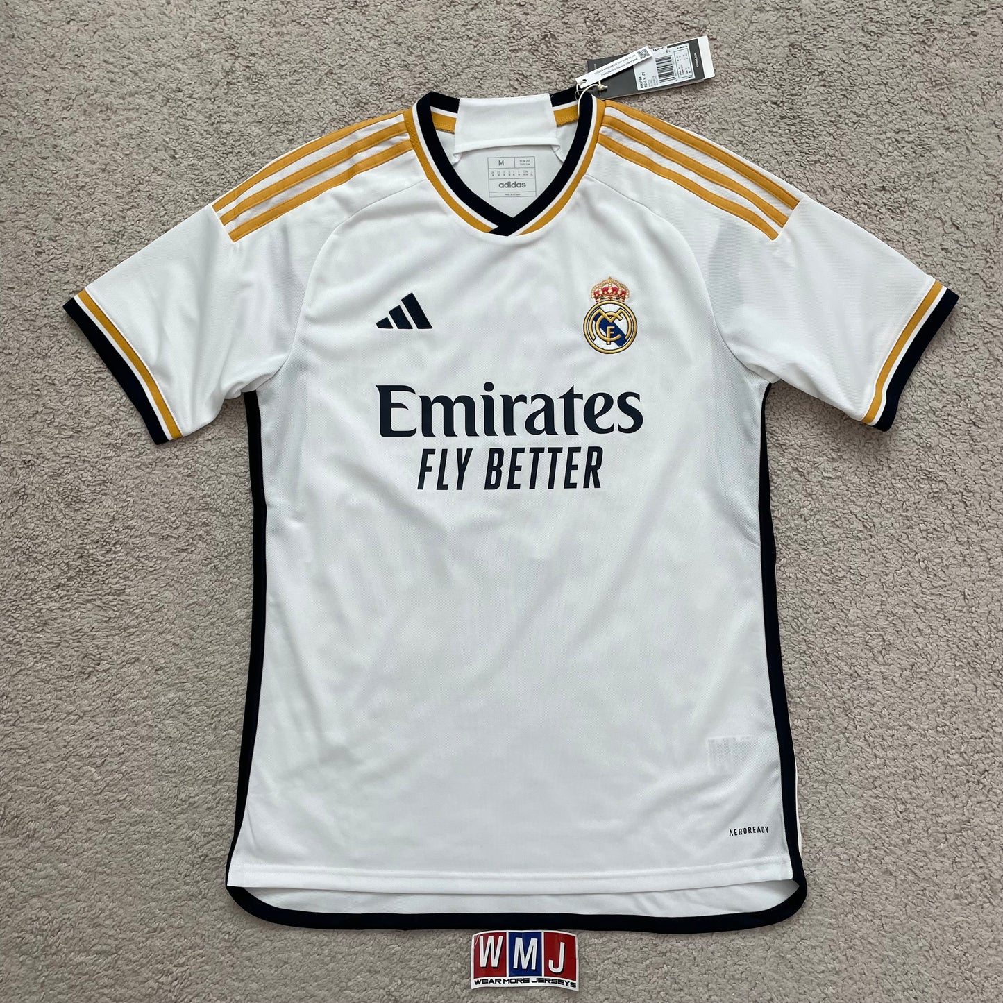 Real Madrid 2023/2024 home x Jude Bellingham #5 (M) *BRAND NEW WITH TAGS