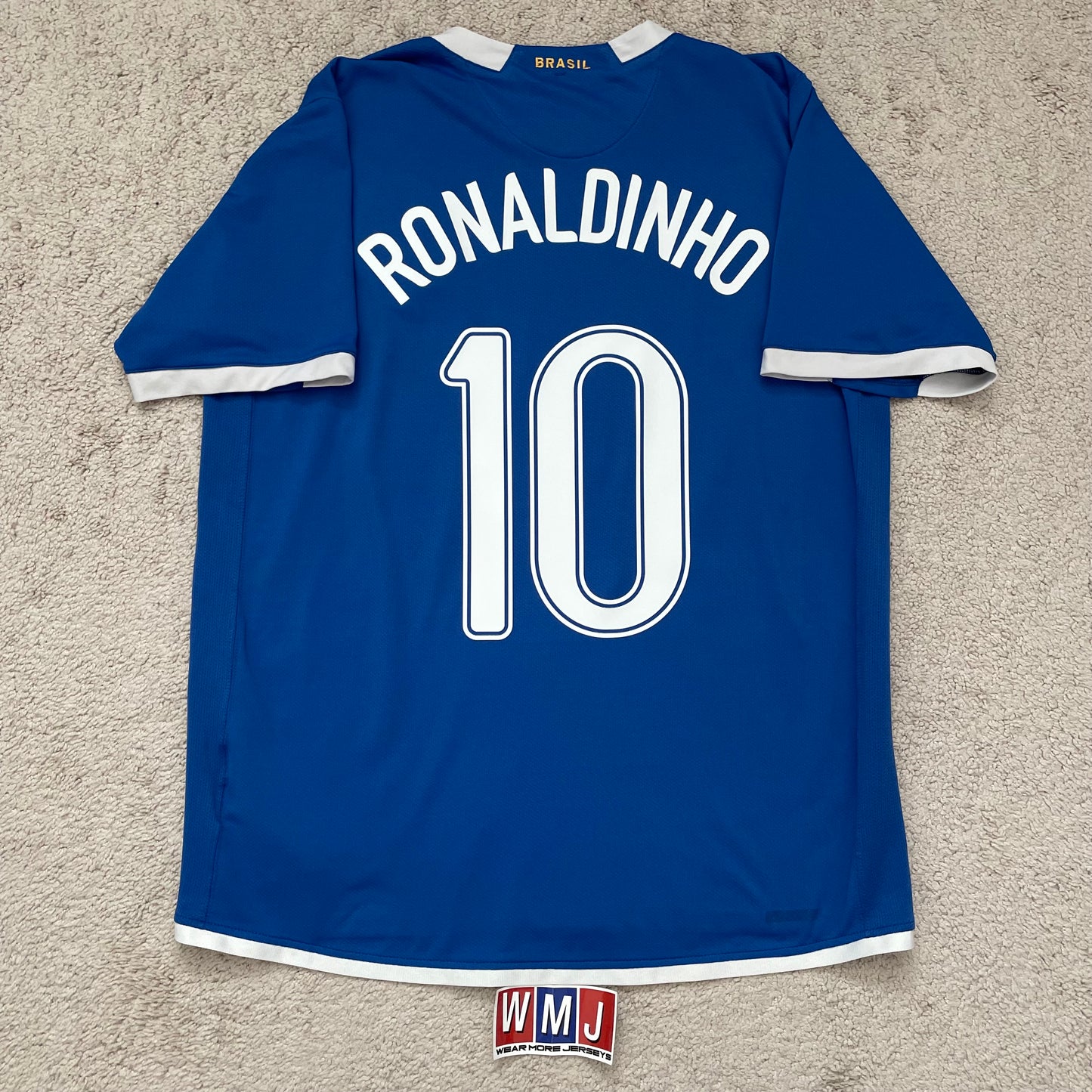 Brazil 2006 World Cup away x Ronaldinho #10 (L)