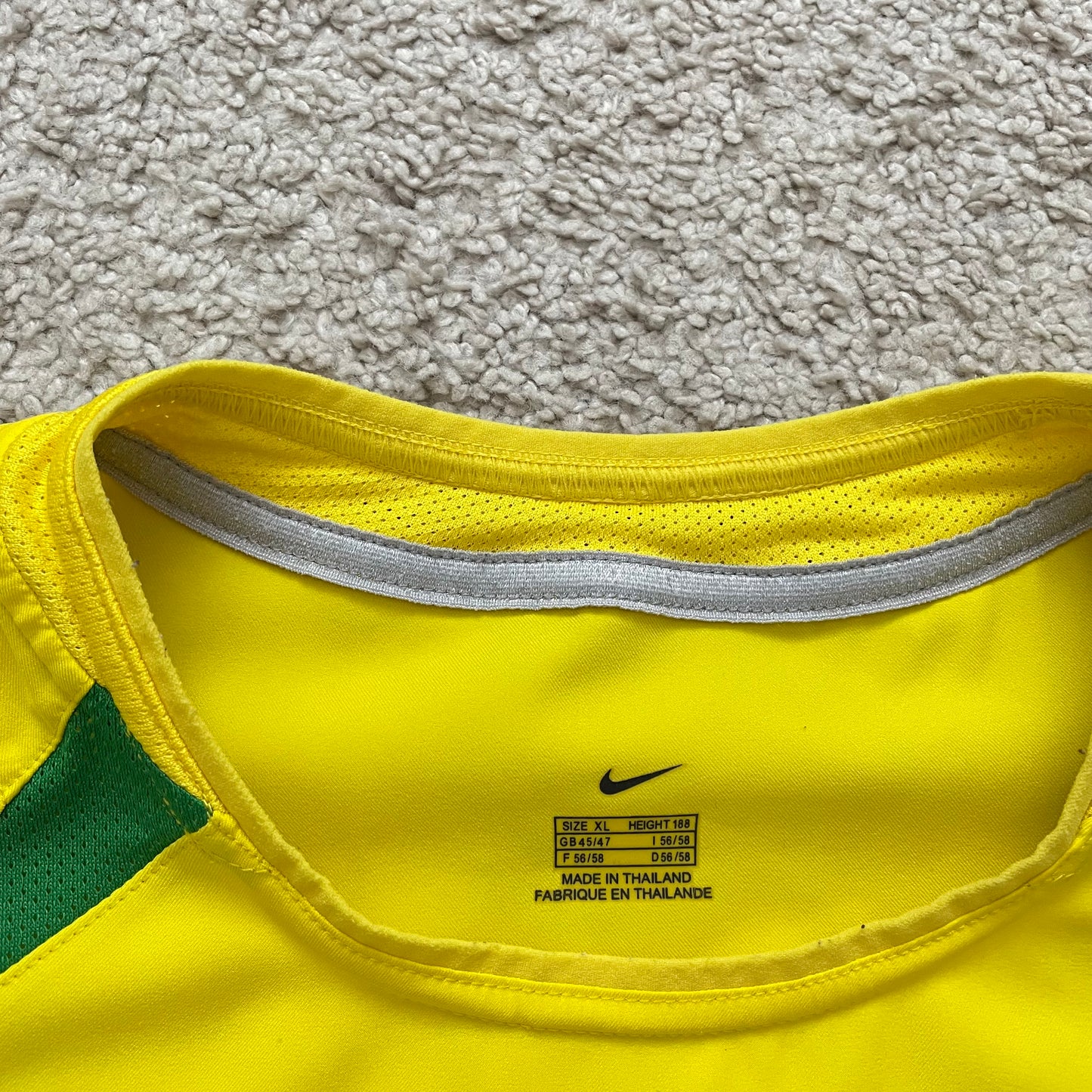 Brazil 2002 World Cup home x Ronaldo #9 (XL)