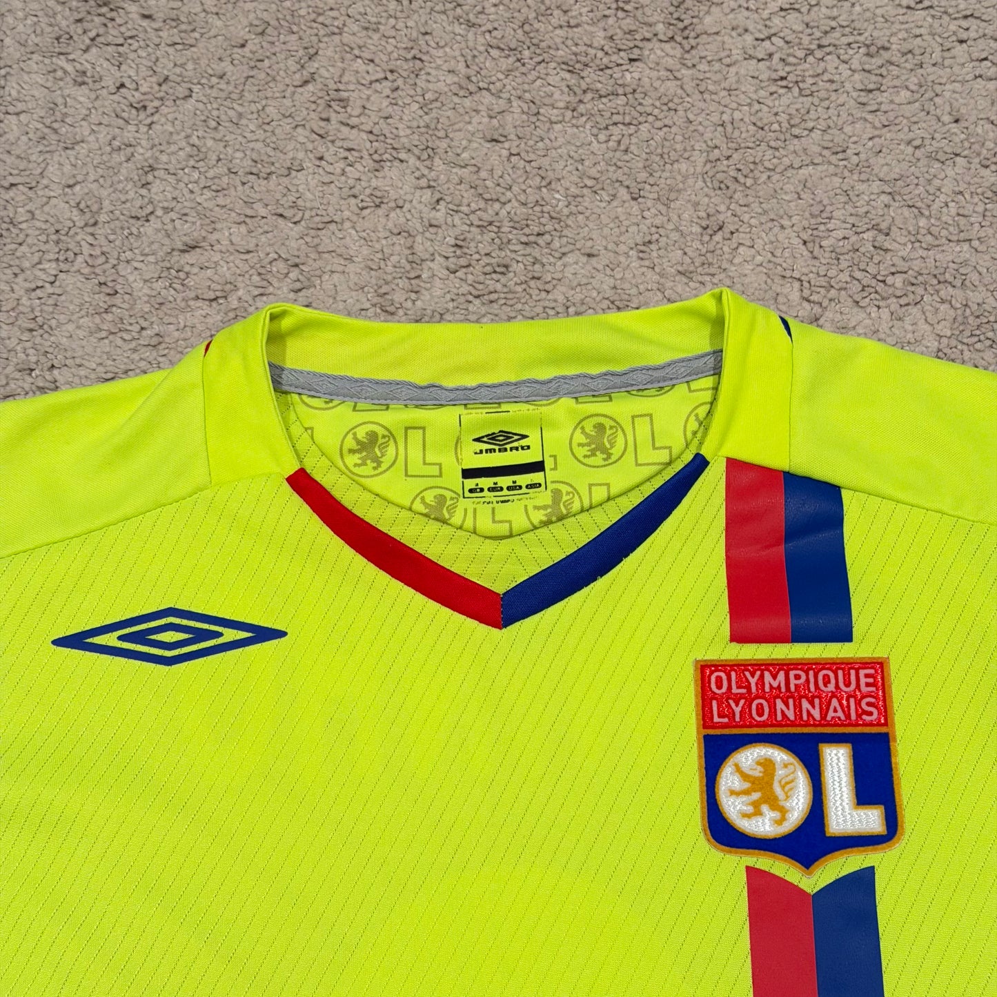 Olympique Lyonnais 2008/09 third x Juninho Pernambucano #8 (M)