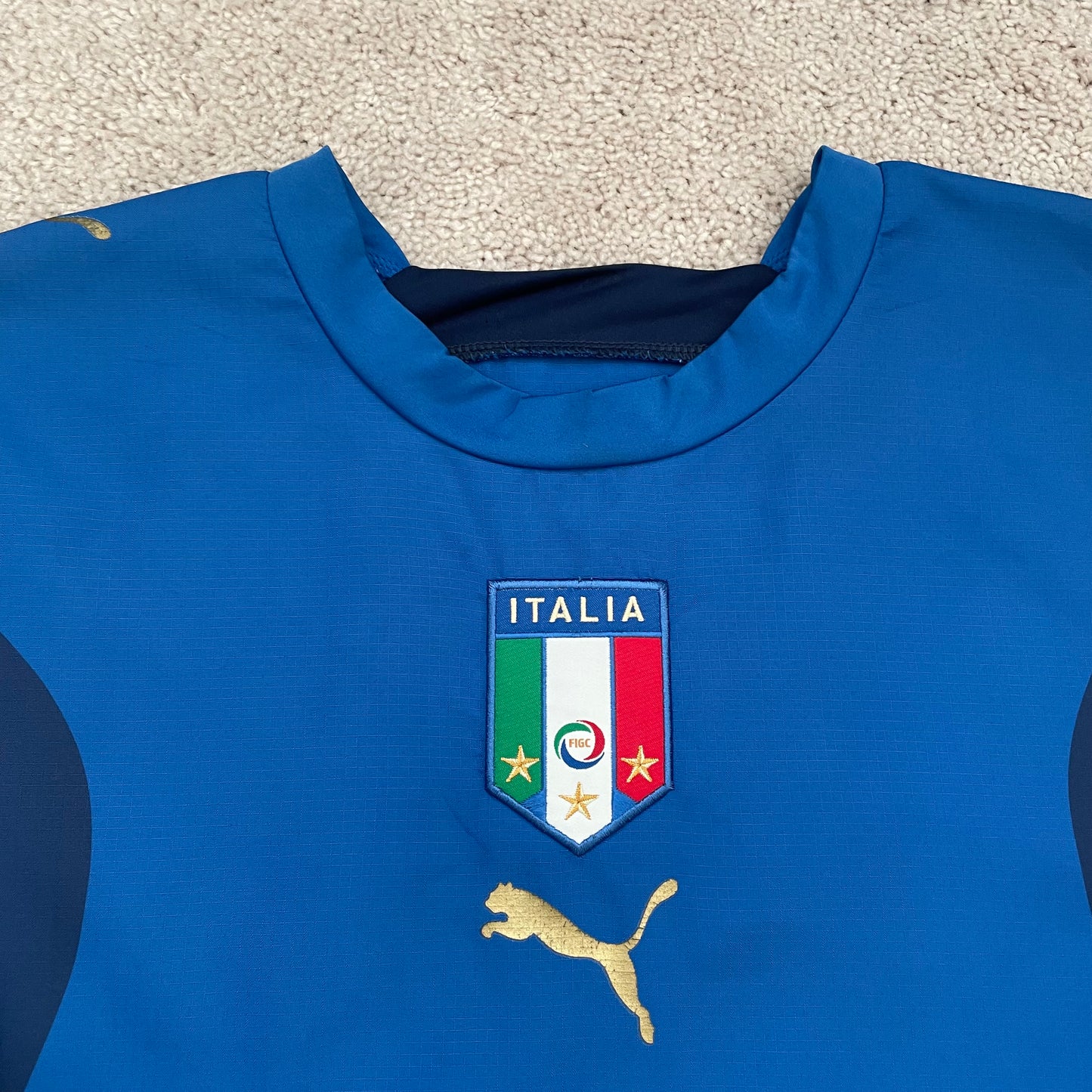 Italy 2006 World Cup home x Luca Toni #9 (L)