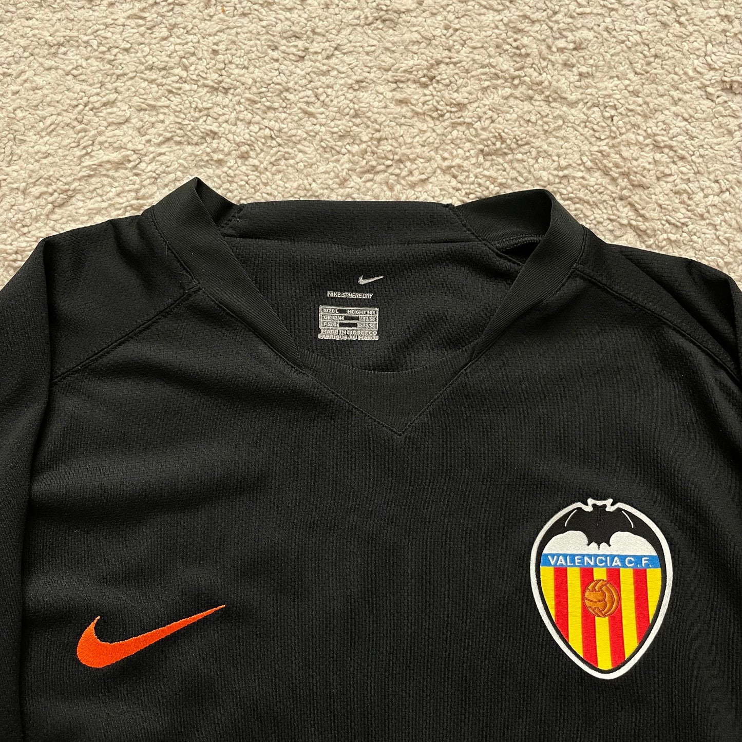 Valencia 2006/07 away x David Villa #7 (L)