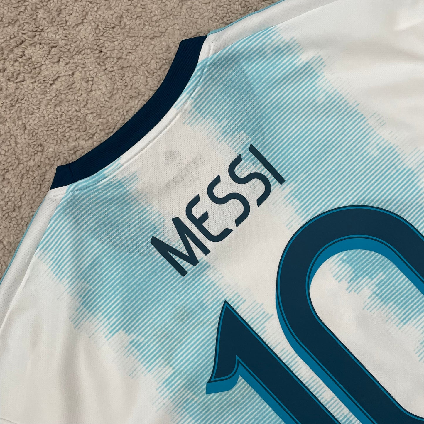 Argentina 2019 Copa America home x Messi #10 (XL)