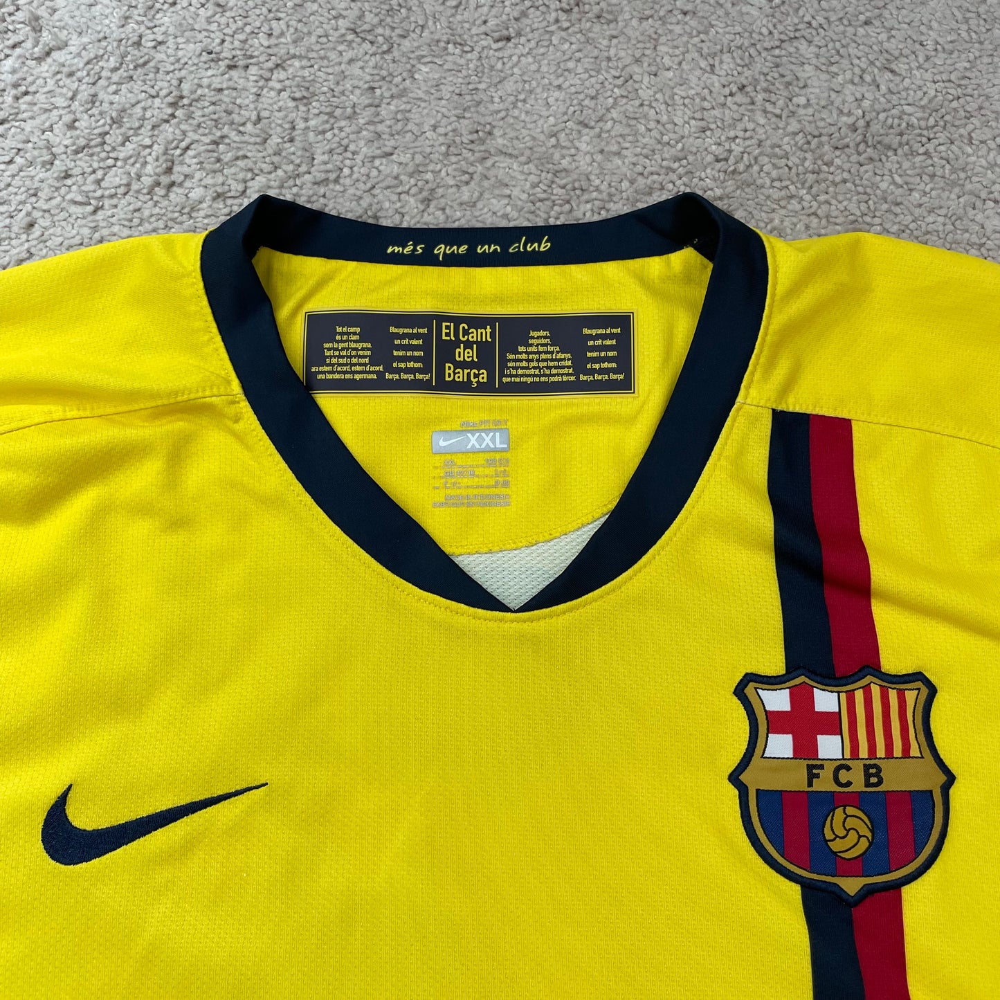 Barcelona 2008/09 away x Messi #10 (XXL)