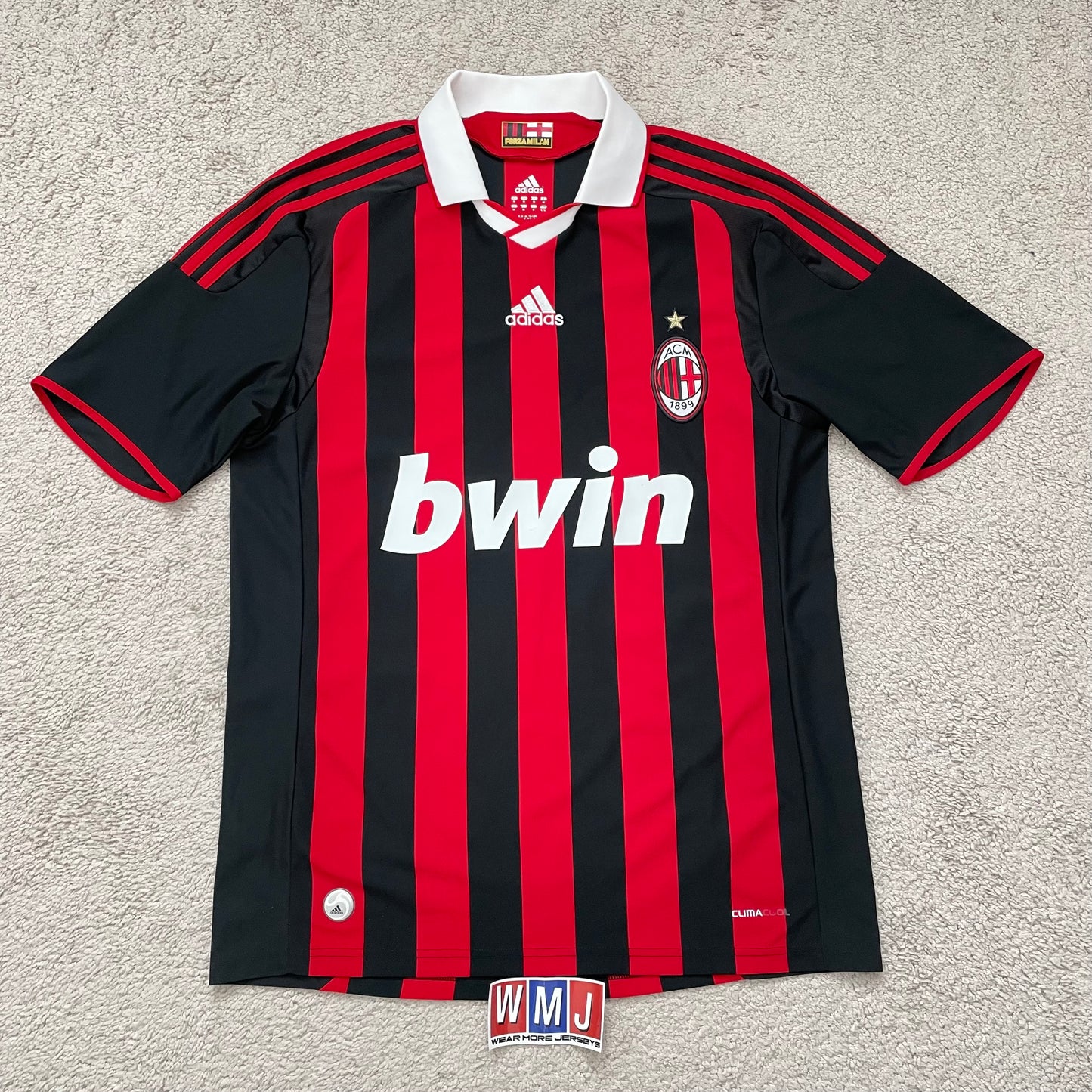 AC Milan 2009/10 home x Paolo Maldini #3 (M)