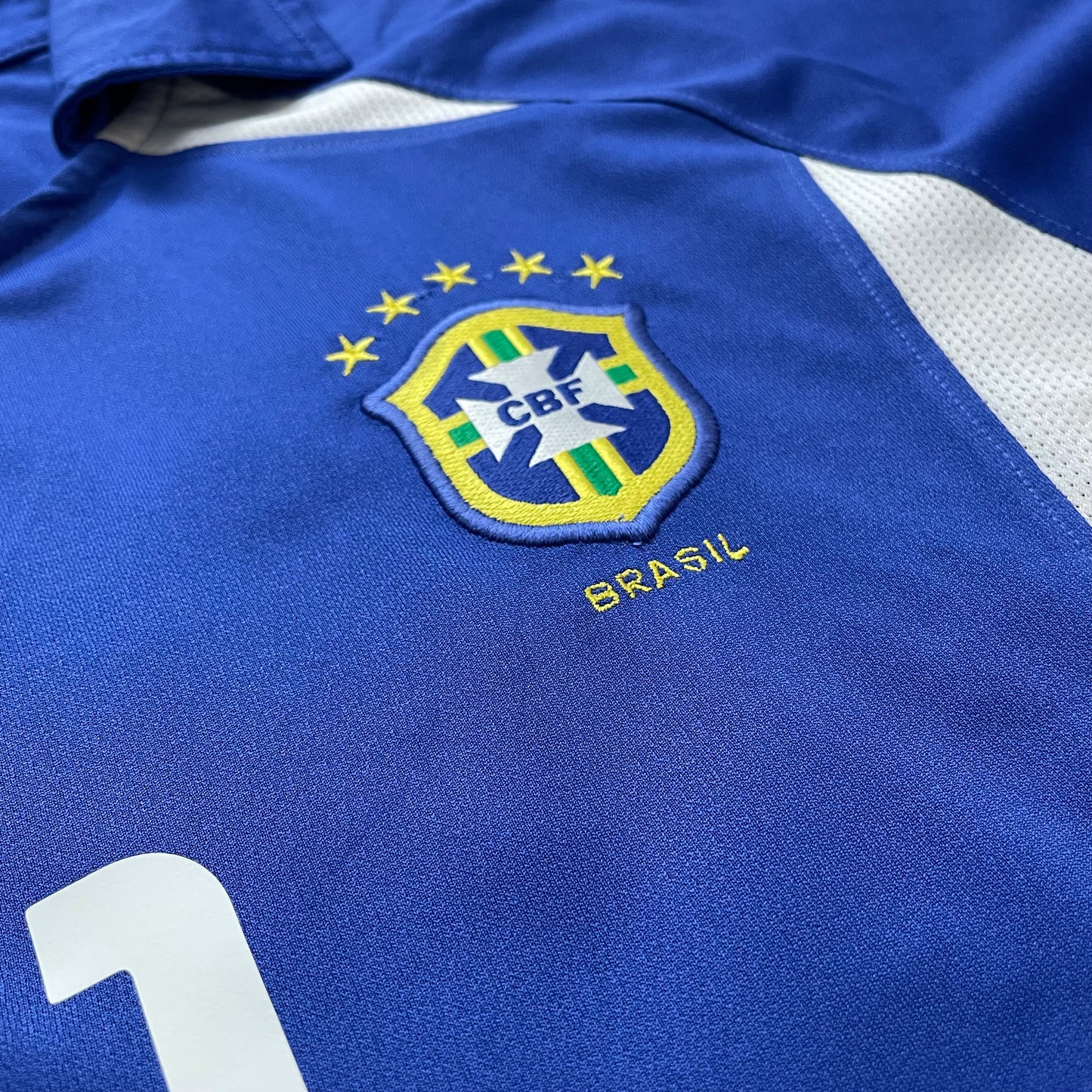Brazil 2002 World Cup away x Ronaldinho #11 (L)
