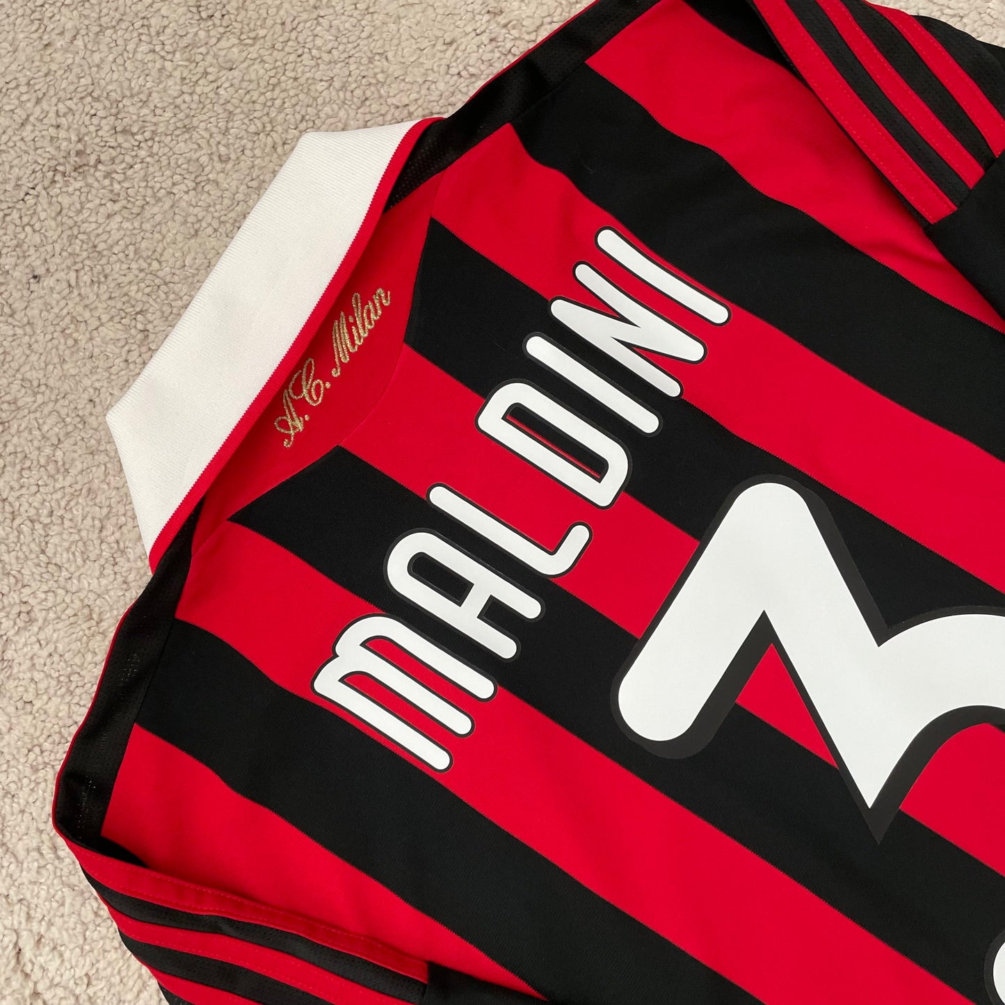 AC Milan 2009/10 home x Paolo Maldini #3 (M)