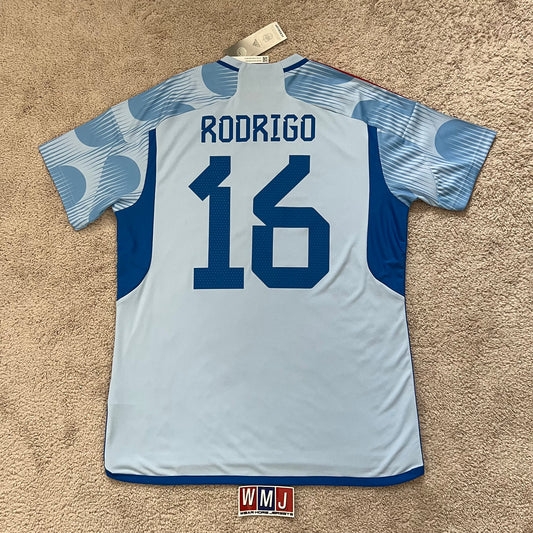 Spain 2022 World Cup away x Rodri #16 (L) *BRAND NEW WITH TAGS