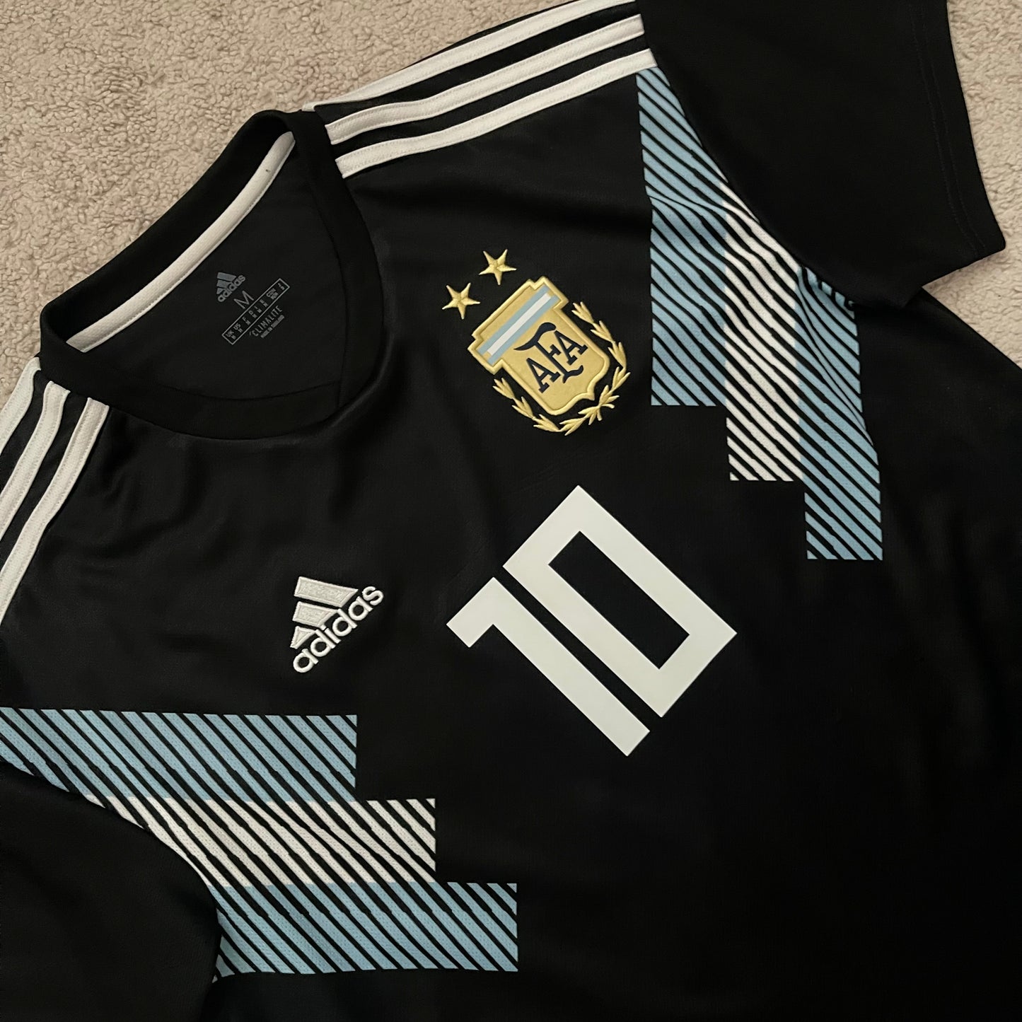 Argentina 2018 World Cup home x Messi #10 (M)