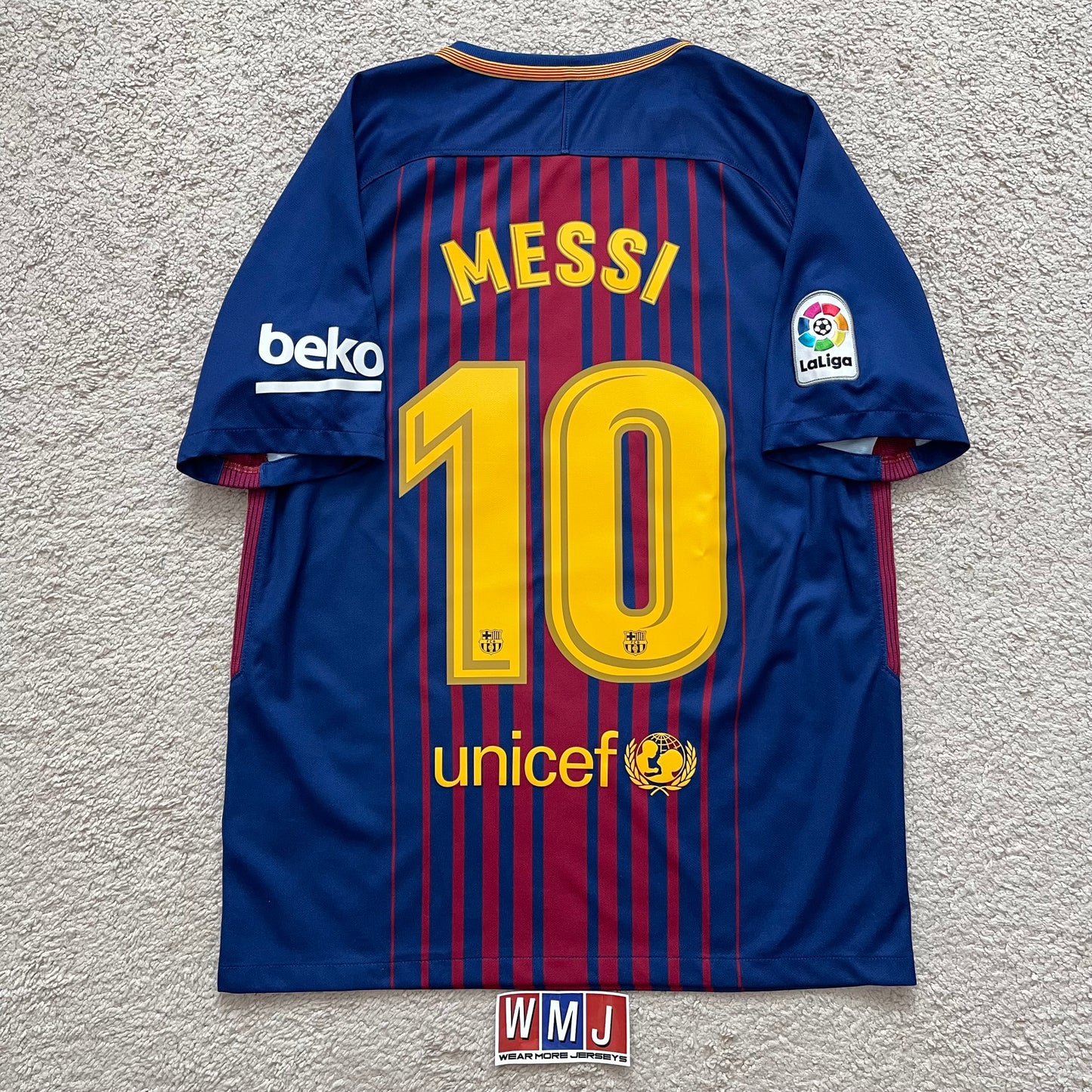 Barcelona 2017/18 home x Messi #10 (M)