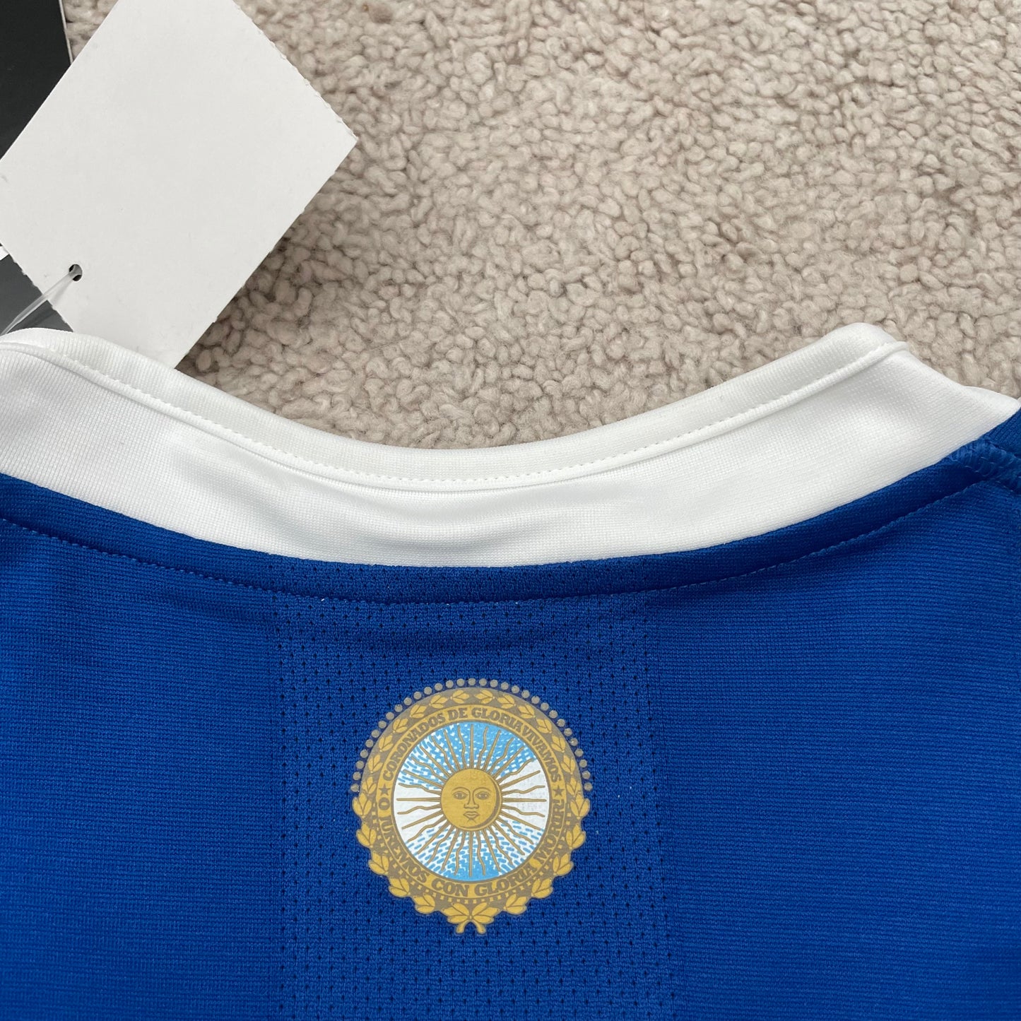 Argentina 2010 World Cup away x Messi #10 (XL) *BRAND NEW WITH TAGS (jersey has two tiny holes)