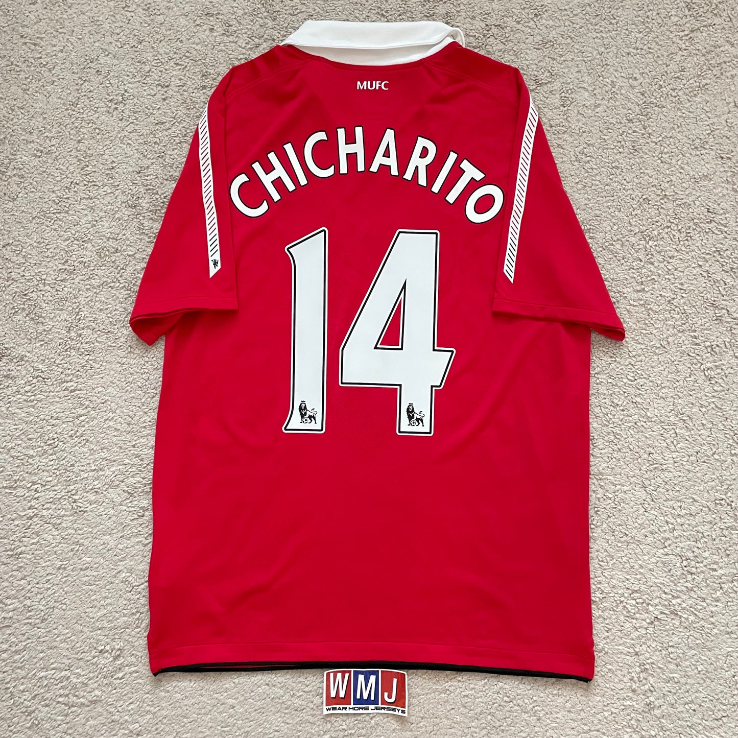 Manchester United 2010/11 home x Chicharito #14 (M)