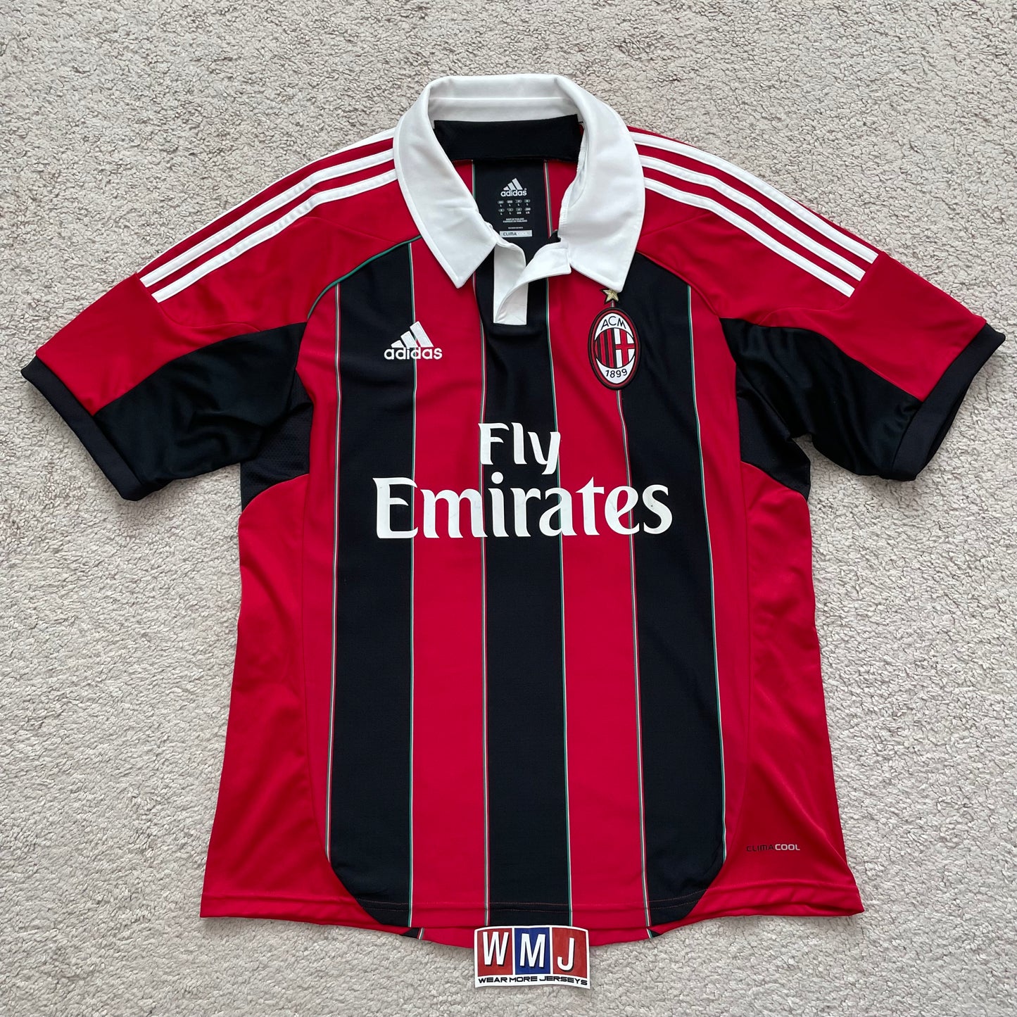 AC Milan 2012/13 home x Mario Balotelli #45 (L)