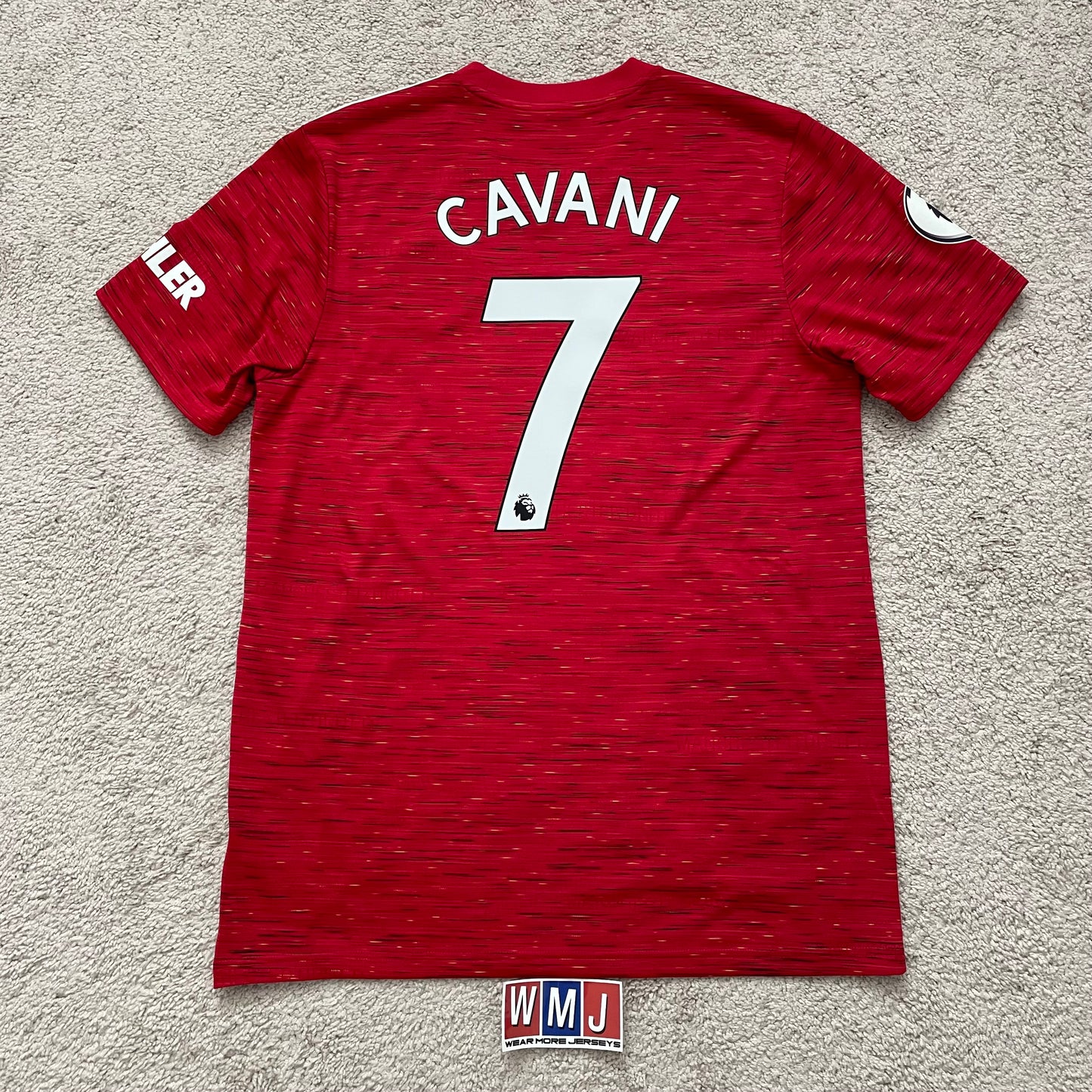 Manchester United 2020/21 home x Edinson Cavani #7 (L)
