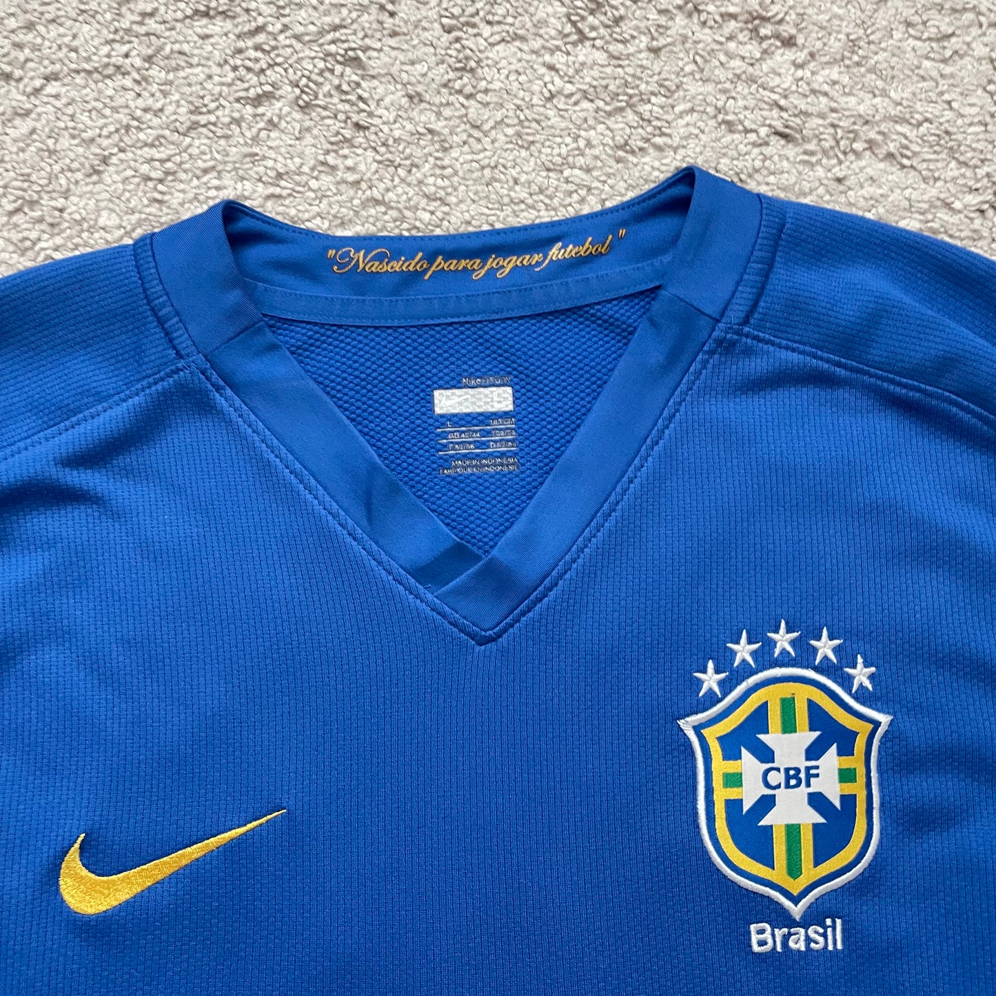 Brazil 2008/2009/2010 away x Ronaldinho #10 (L)