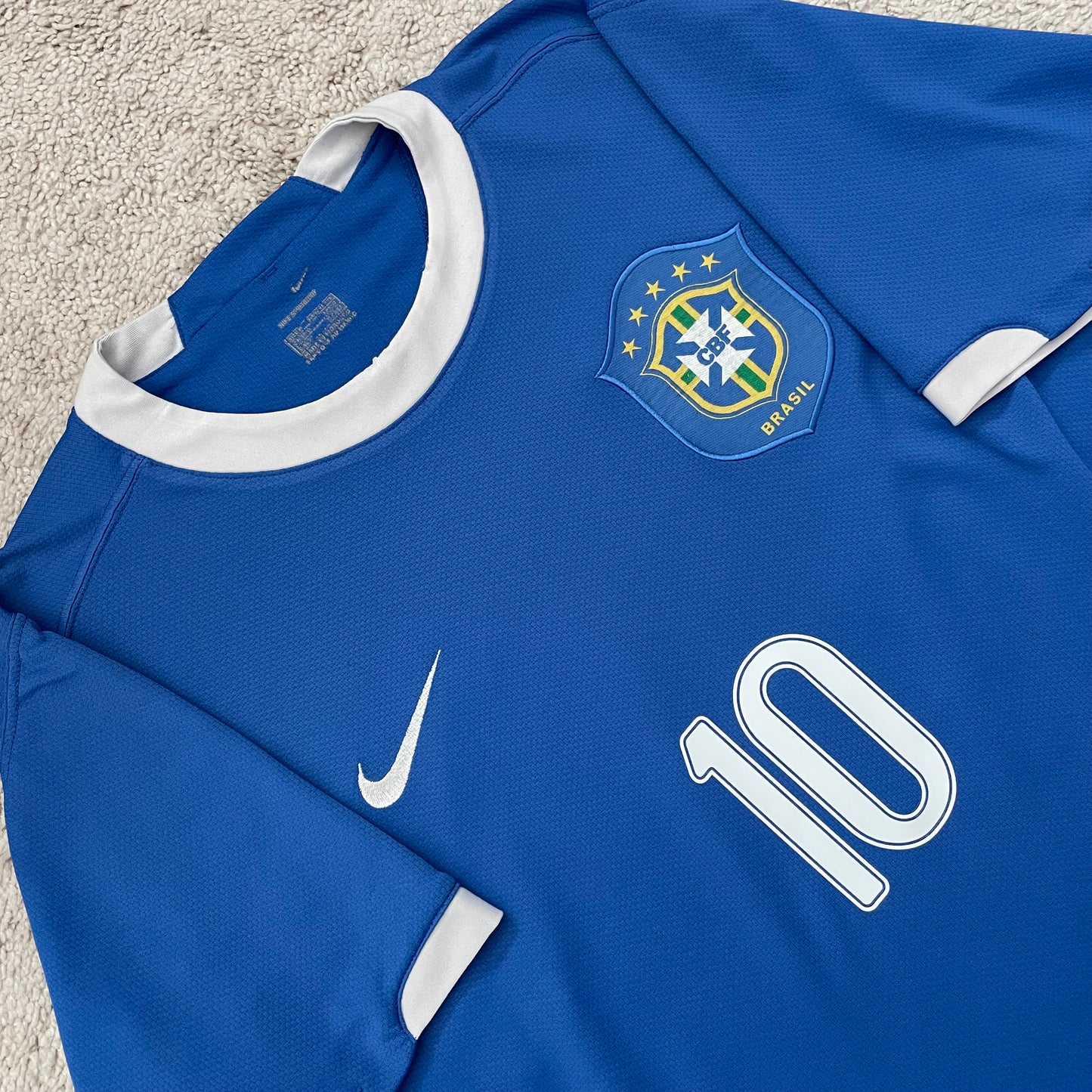 Brazil 2006 World Cup away x Ronaldinho #10 (M)
