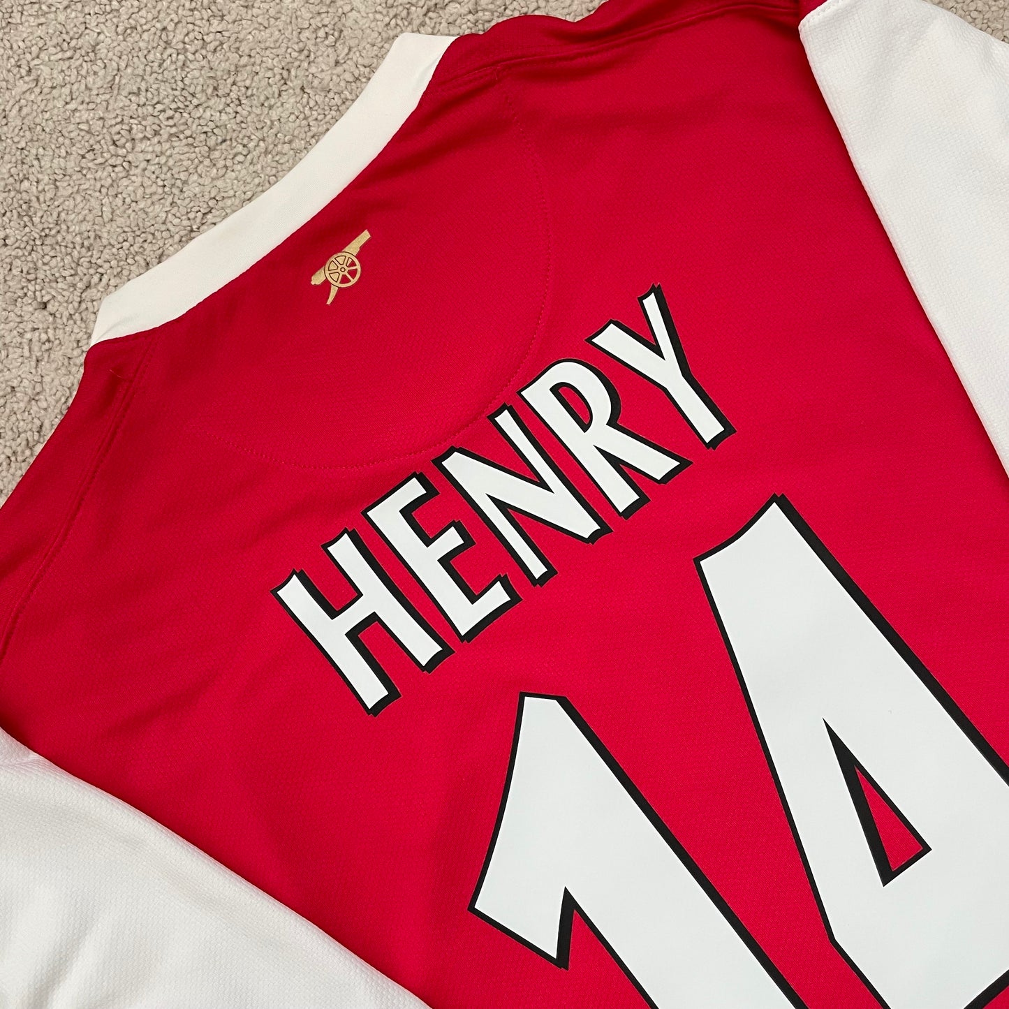 Arsenal 2007/08 home x Thierry Henry #14 (XL)