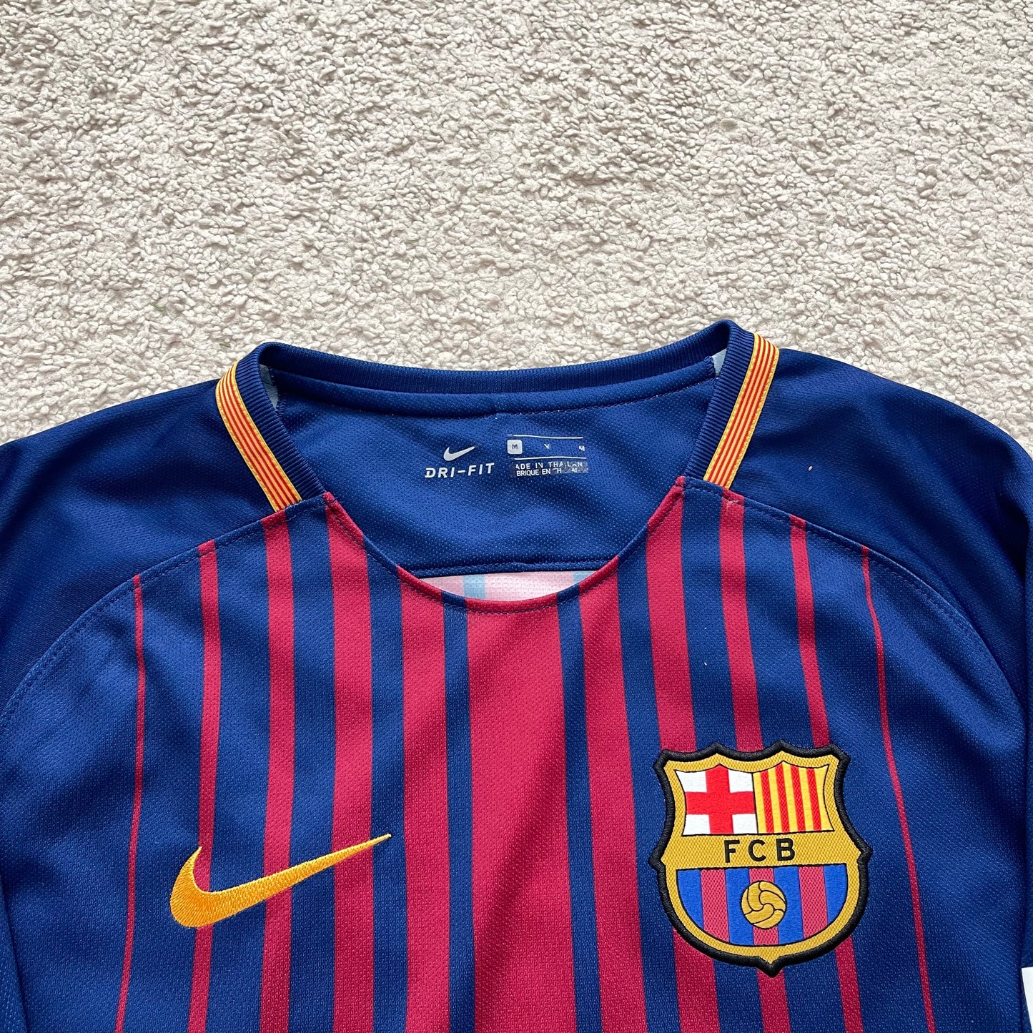 Barcelona 2017/18 home x Messi #10 (M)
