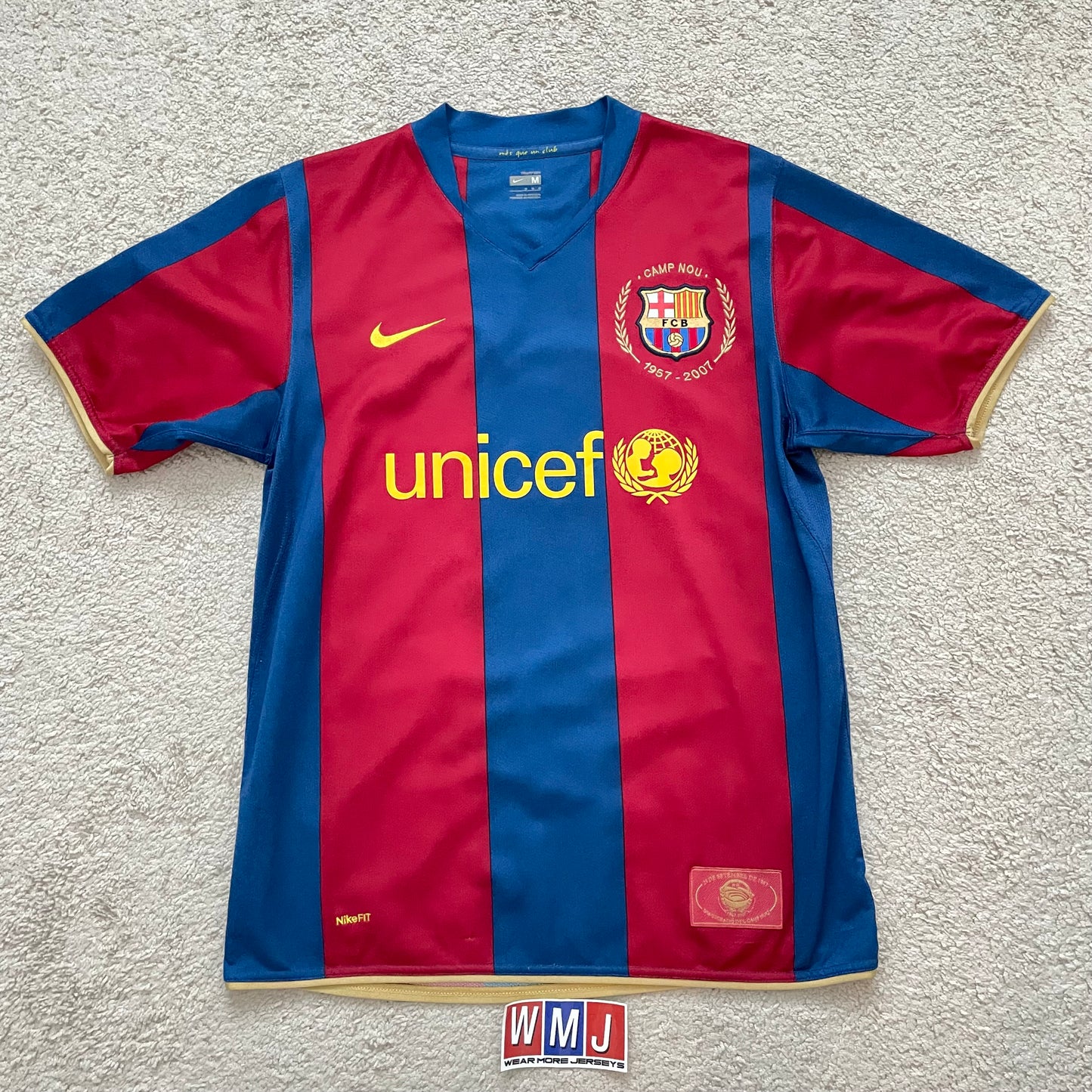 Barcelona 2007/08 home x Ronaldinho #10 (M)