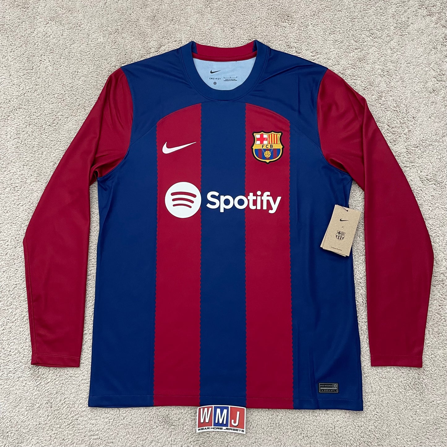 Barcelona 2023/24 home LONG SLEEVES x Lamine Yamal #27 (L) *BRAND NEW WITH TAGS
