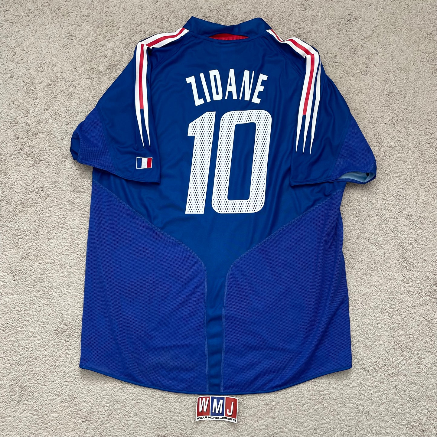 France 2004 EURO home x Zinedine Zidane #10 (XL)