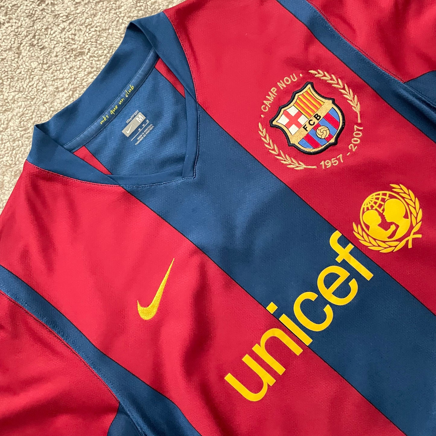 Barcelona 2007/08 home x Ronaldinho #10 (M)