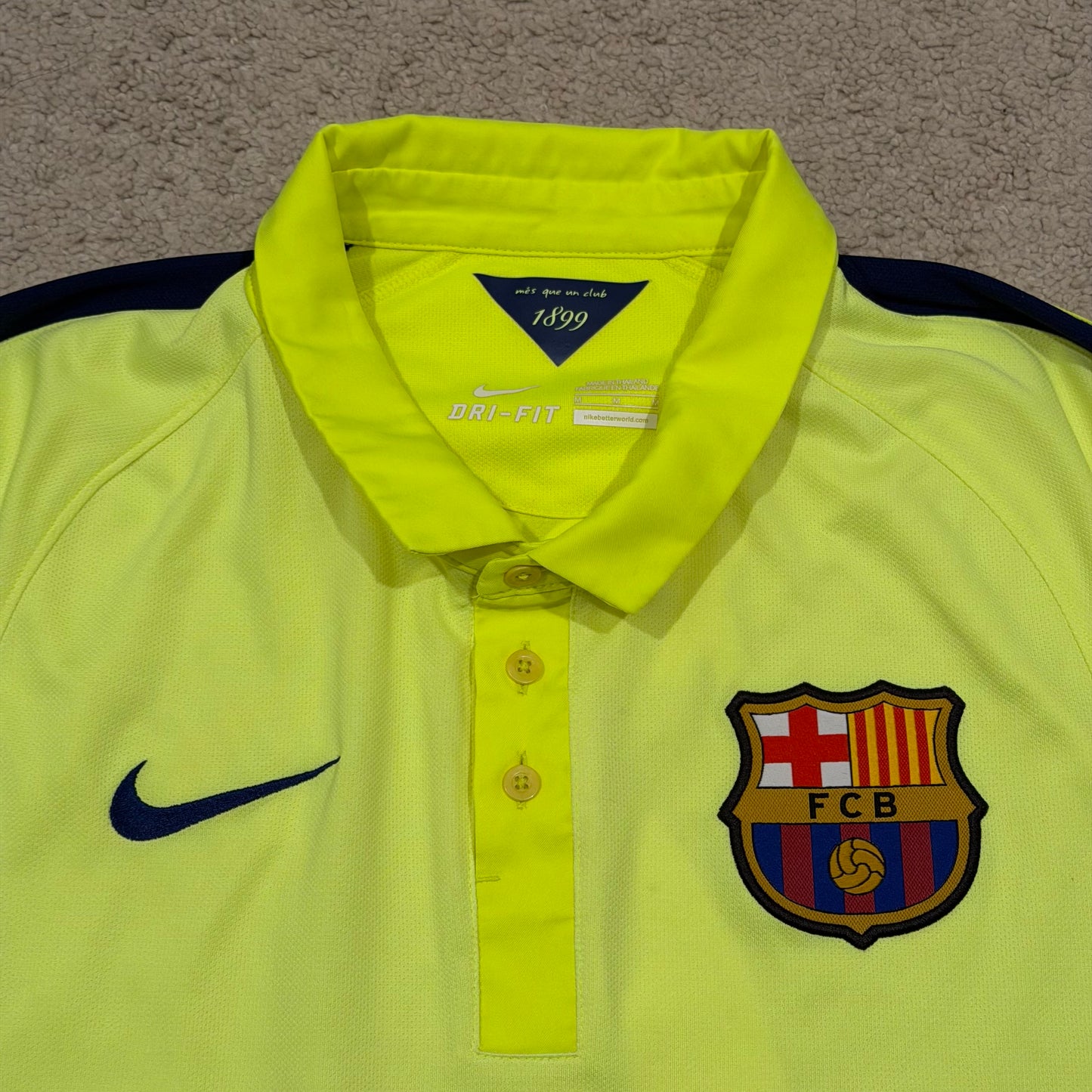 Barcelona 2014/15 third x Xavi #6 (M)