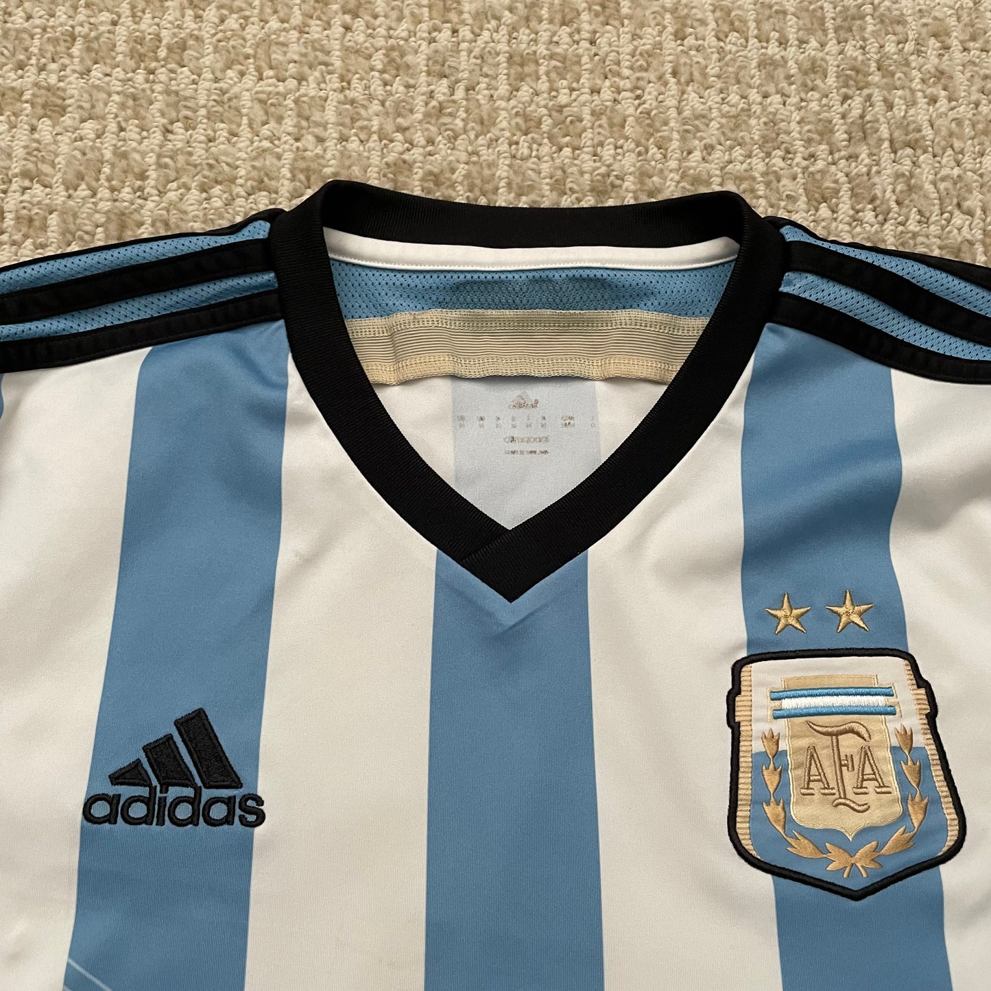 Argentina 2014 World Cup home x Messi #10 (M)
