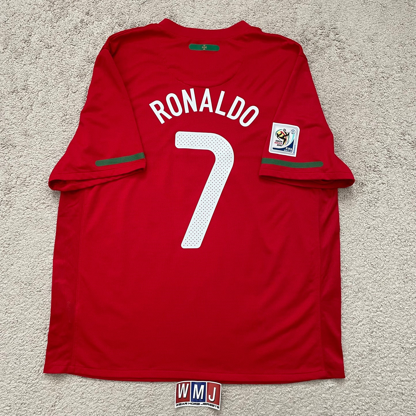 Portugal 2010 World Cup home x Cristiano Ronaldo #7 (XL)