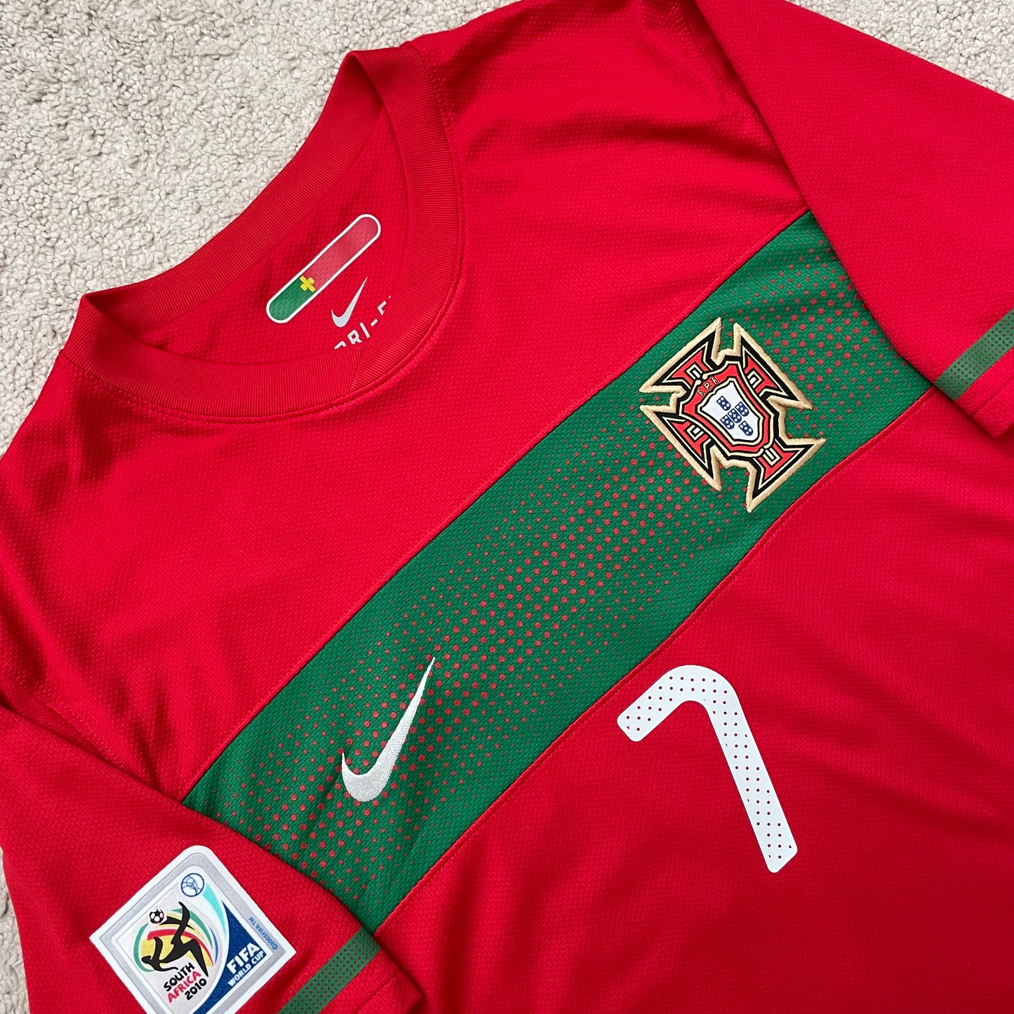 Portugal 2010 World Cup home x Cristiano Ronaldo #7 (XL)