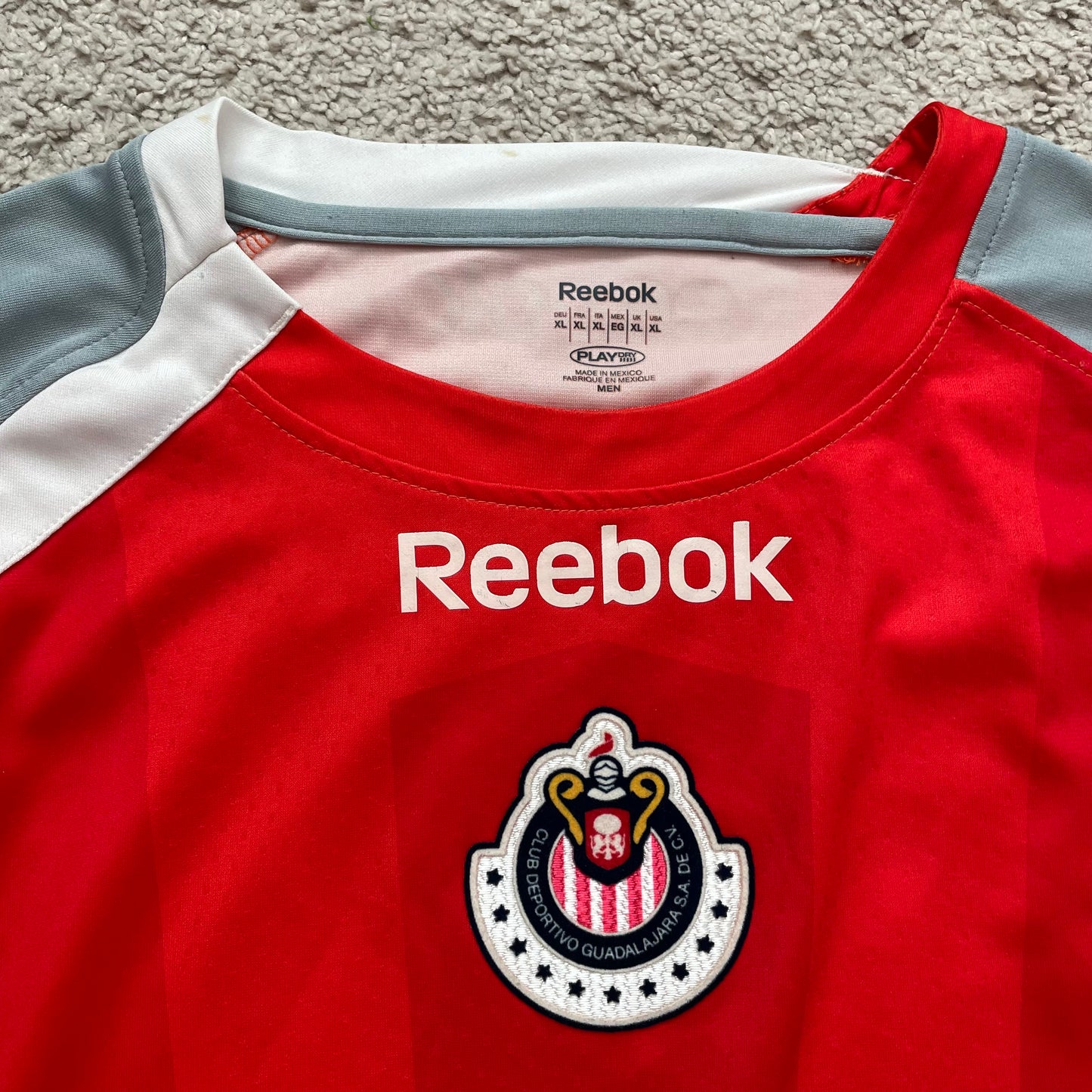 Chivas de Guadalajara 2009/10 away x Chicharito Hernandez #14 (XL)