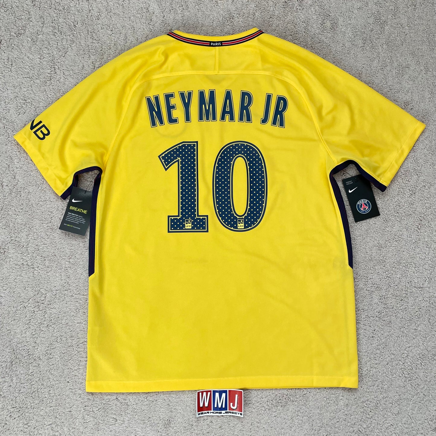PSG 2017/18 away x Neymar Jr #10 (L) *BRAND NEW WITH TAGS