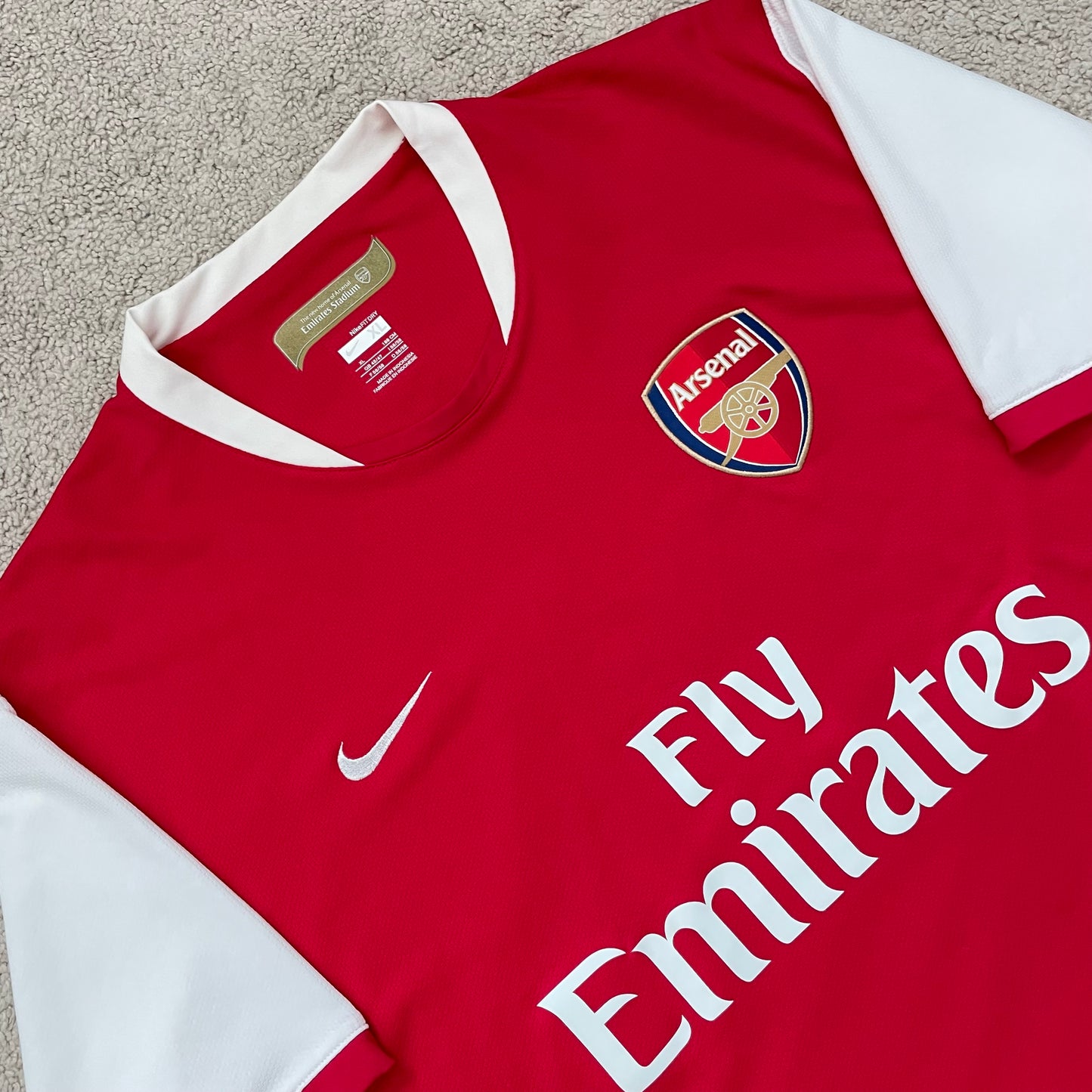 Arsenal 2007/08 home x Thierry Henry #14 (XL)