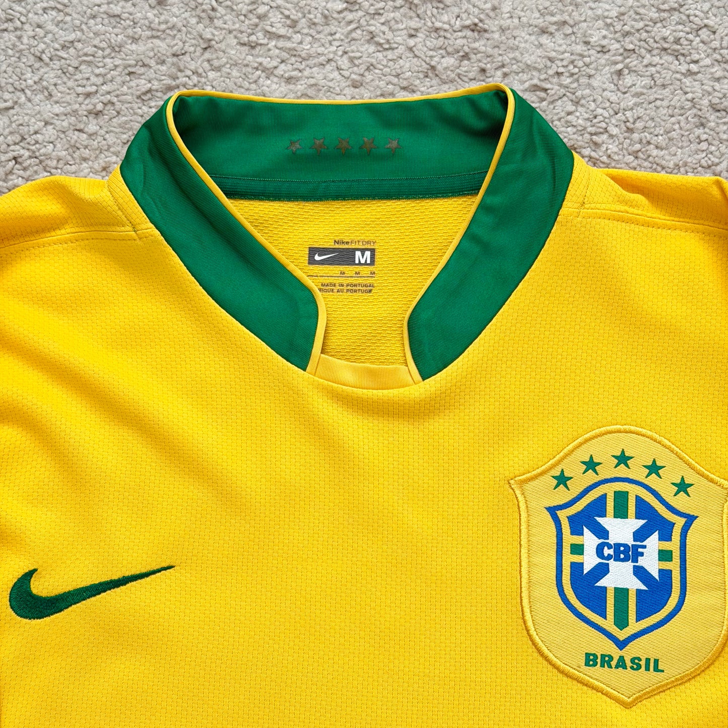 Brazil 2006 World Cup home x Roberto Carlos #6 (M)