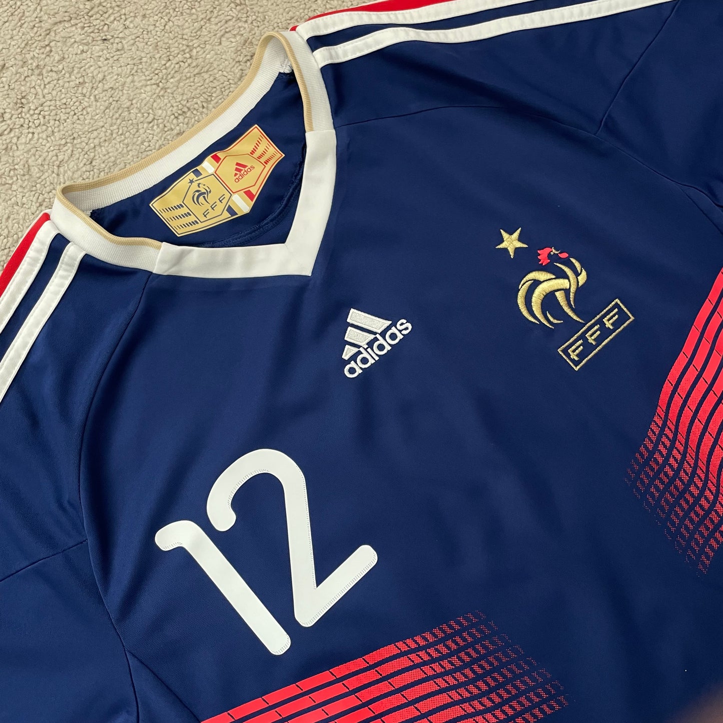 France 2010 World Cup home x Thierry Henry #12 (L)