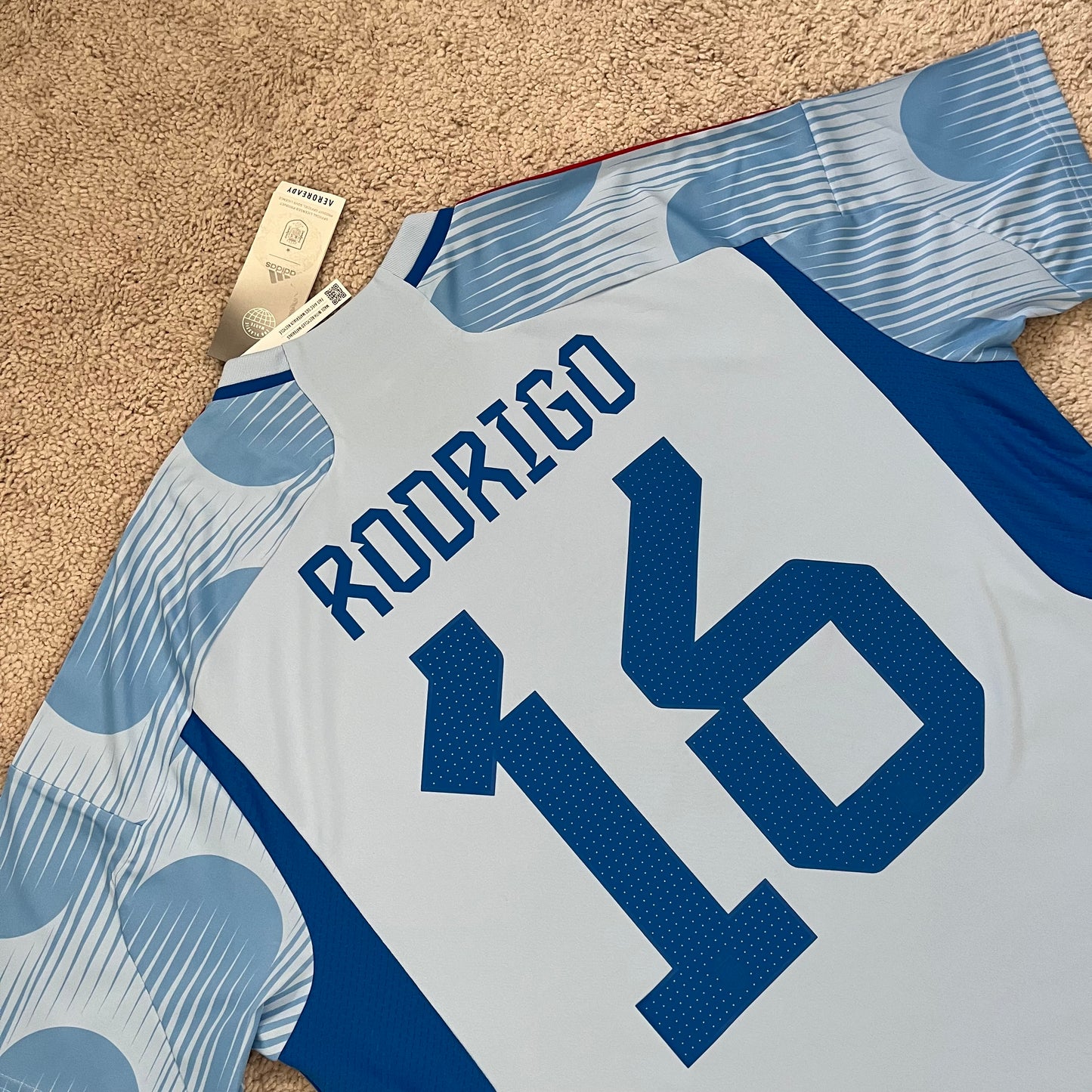 Spain 2022 World Cup away x Rodri #16 (L) *BRAND NEW WITH TAGS