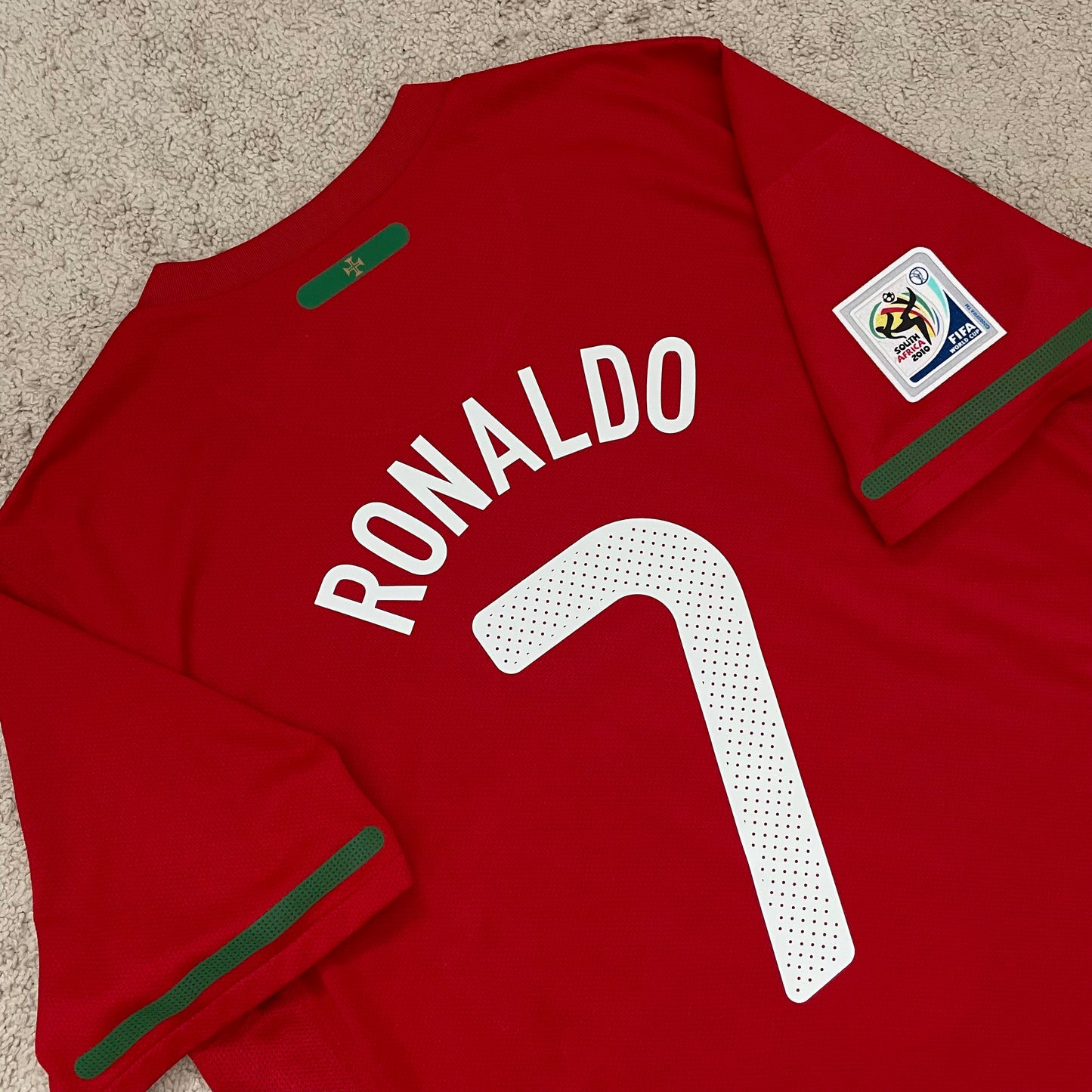 Portugal 2010 World Cup home x Cristiano Ronaldo #7 (XL)
