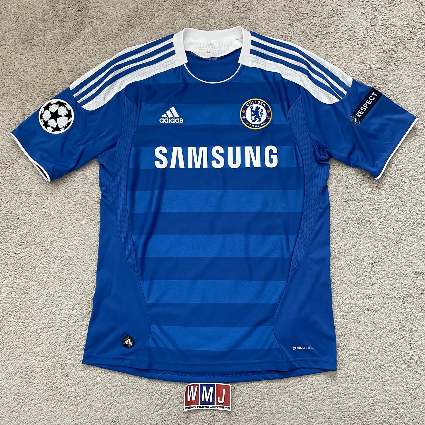 Chelsea 2011/12 home CHAMPIONS LEAGUE WINNERS x Didier Drogba #11 (M)