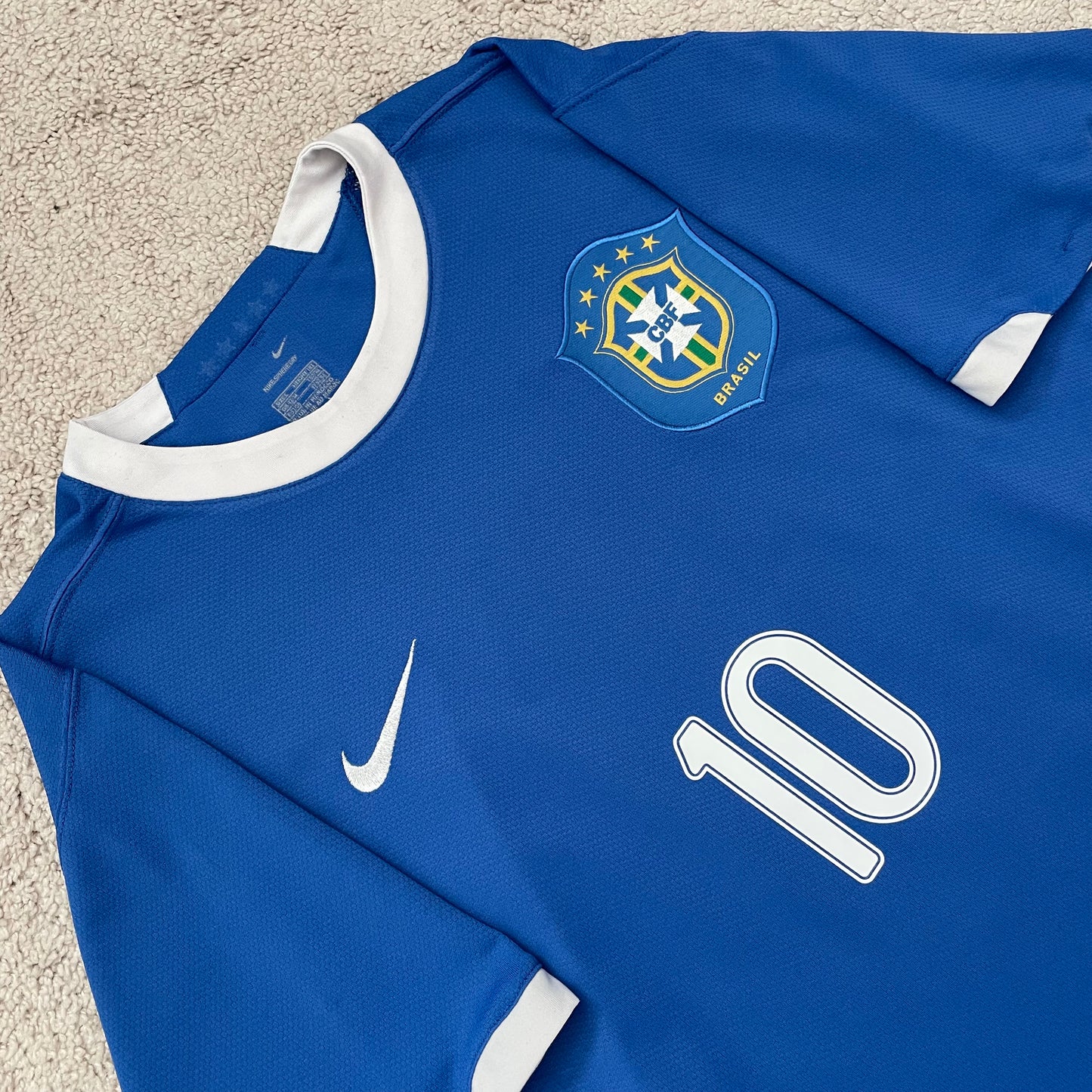 Brazil 2006 World Cup away x Ronaldinho #10 (L)