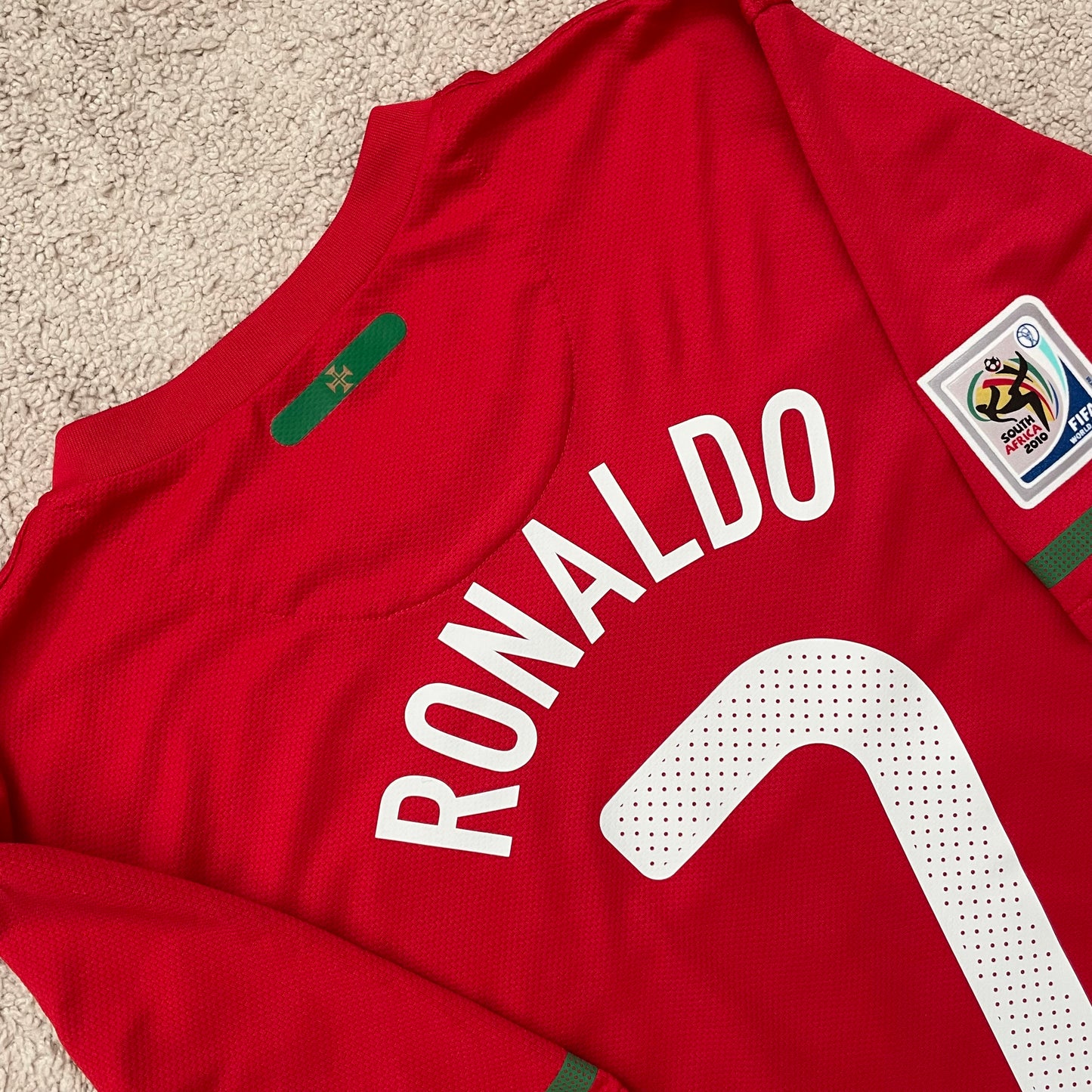 Portugal 2010 World Cup home x Cristiano Ronaldo #7 (XL)