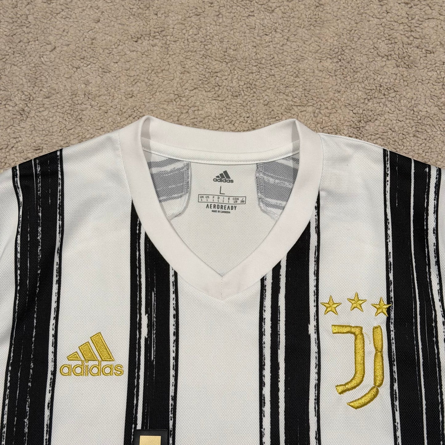 Juventus 2020/21 home x Cristiano Ronaldo #7 (L)