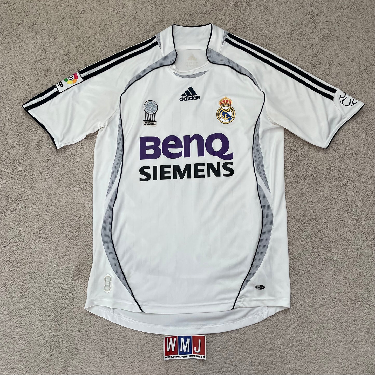 Real Madrid 2006/07 home x Ronaldo Nazario #9 (S)