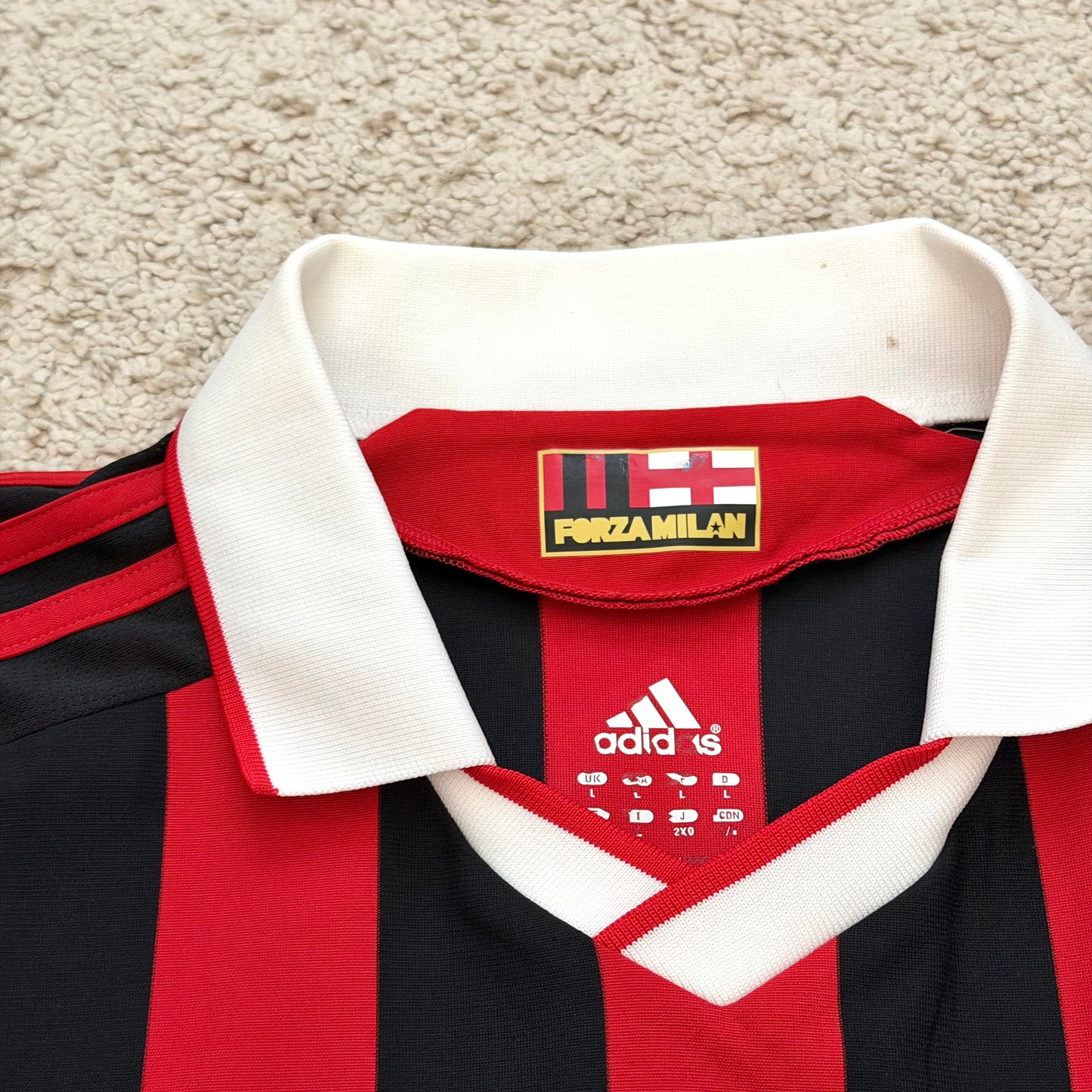 AC Milan 2009/10 home x Paolo Maldini #3 (L)