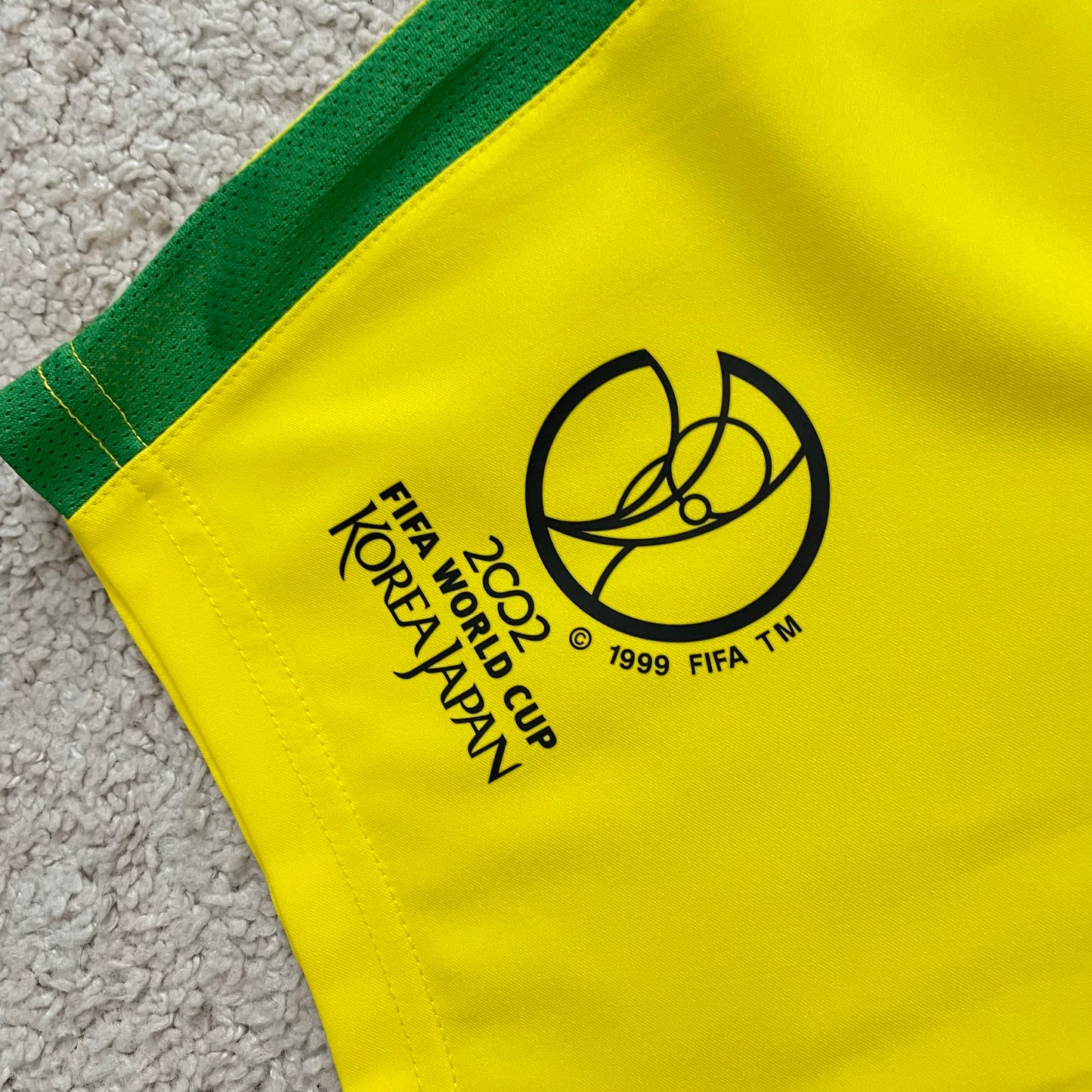 Brazil 2002 World Cup home x Ronaldo #9 (XL)