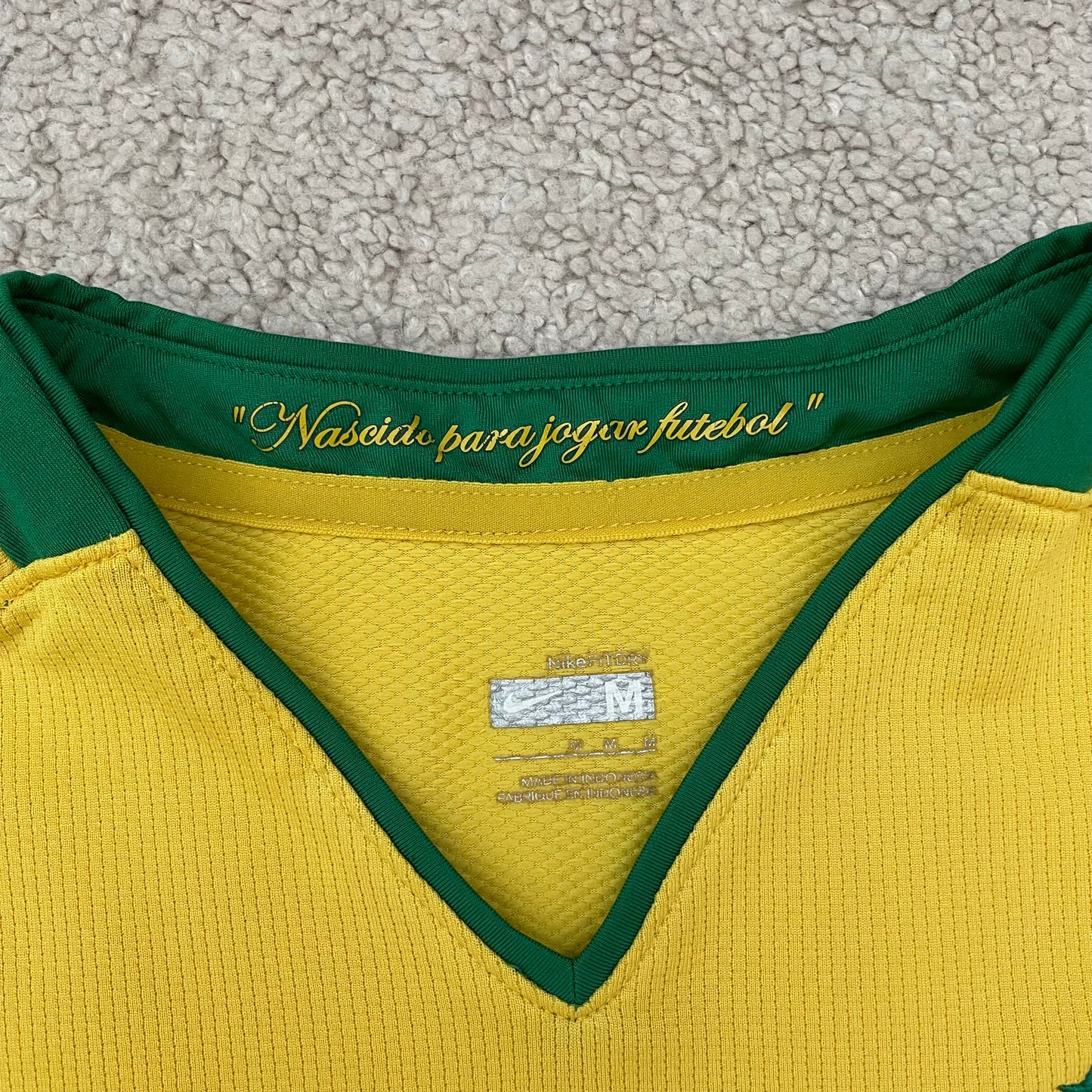 Brazil 2008/2009/2010 home x Ronaldinho #10 (M)
